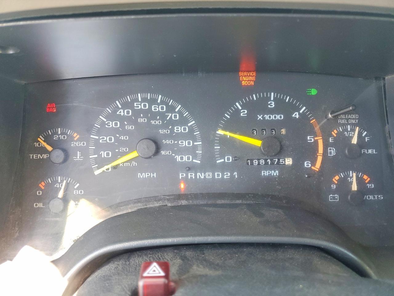 1995 Chevrolet S Truck S10 Green vin: 1GCDT19Z3S8225789
