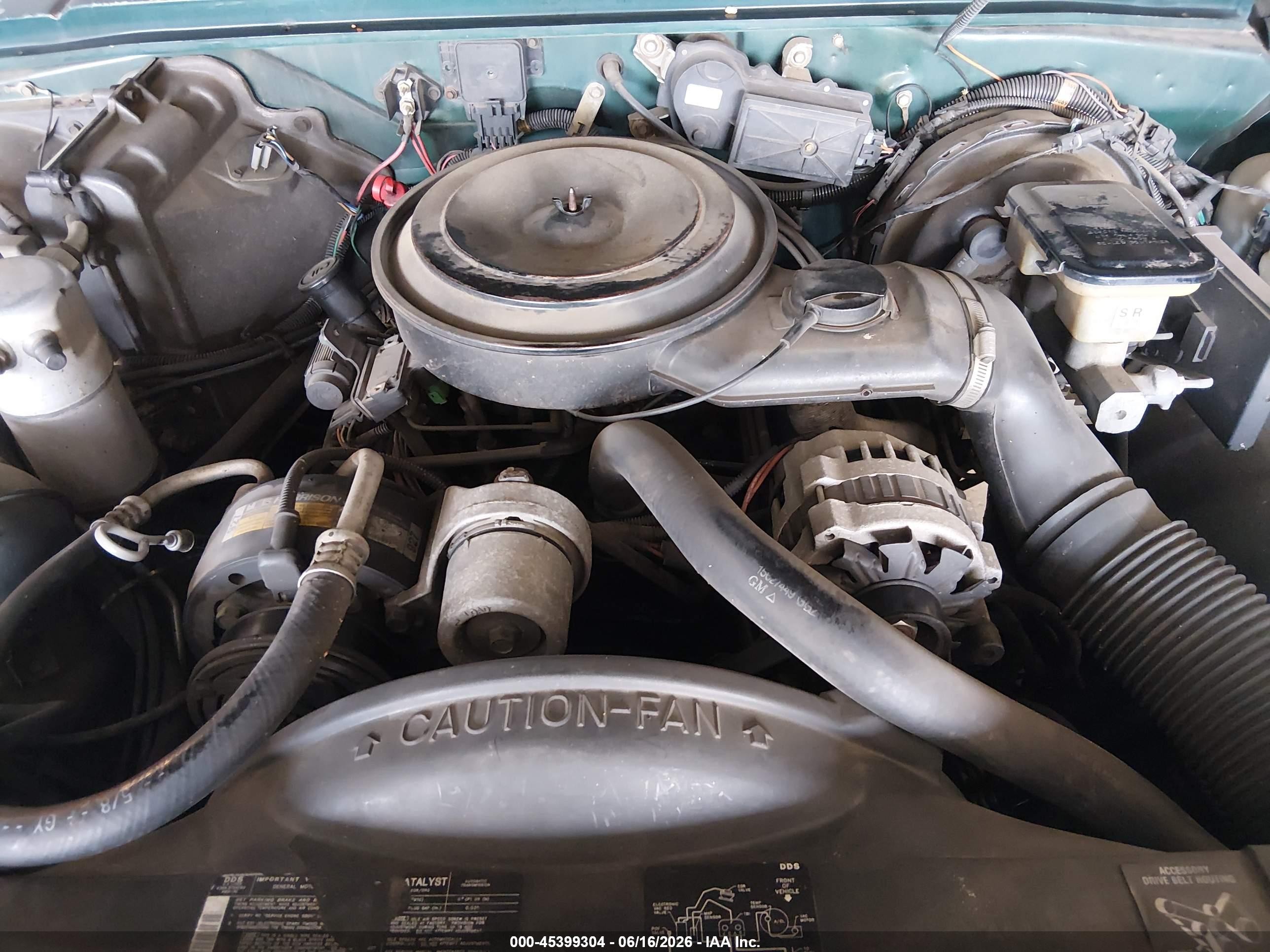 1989 Chevrolet S Truck S10 Green vin: 1GCDT19Z4K2272591