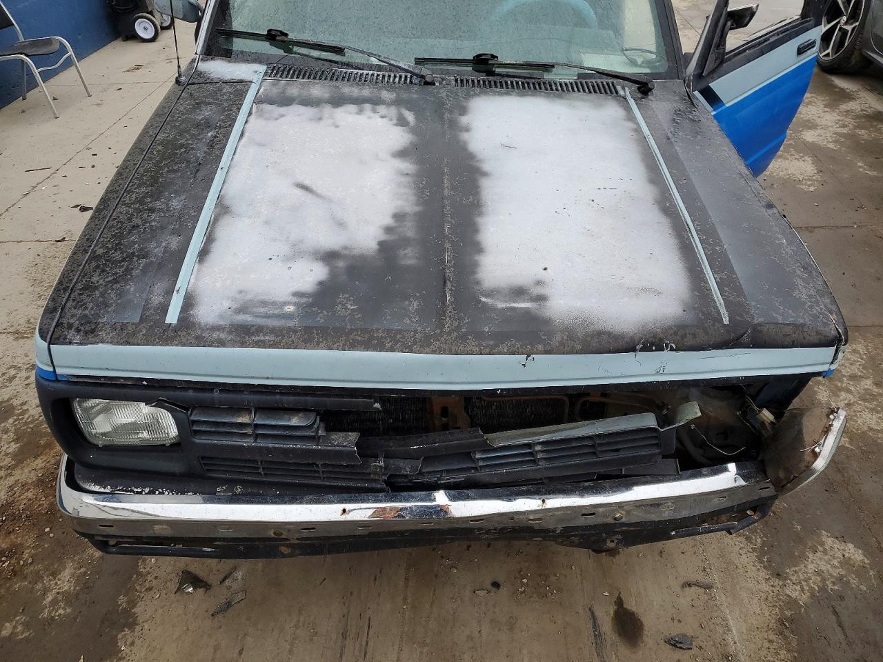 1992 Chev S Truck S10 Blue vin: 1GCDT19ZXN2160947