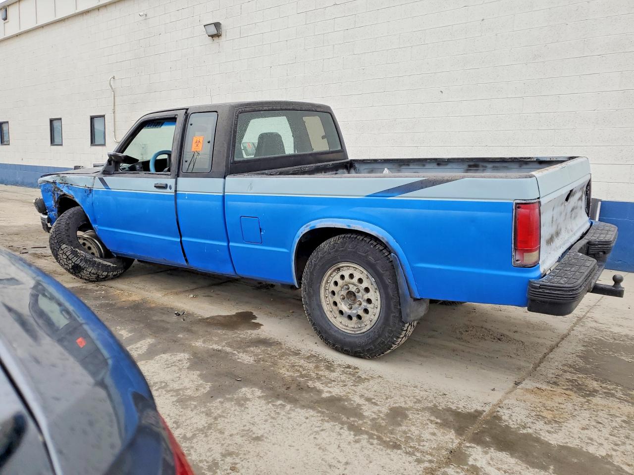 1992 Chev S Truck S10 Blue vin: 1GCDT19ZXN2160947