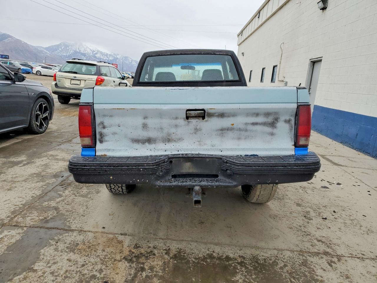 1992 Chev S Truck S10 Blue vin: 1GCDT19ZXN2160947