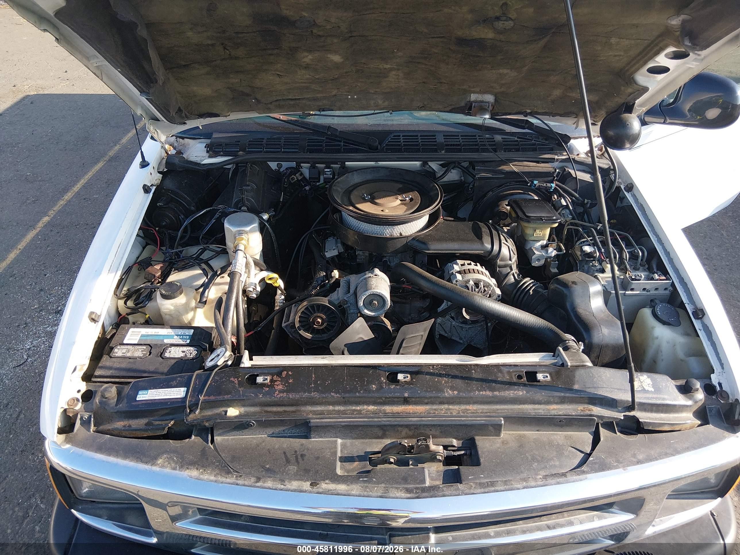 1995 Chevrolet S Truck S10 Белый vin: 1GCDT19ZXS8231587