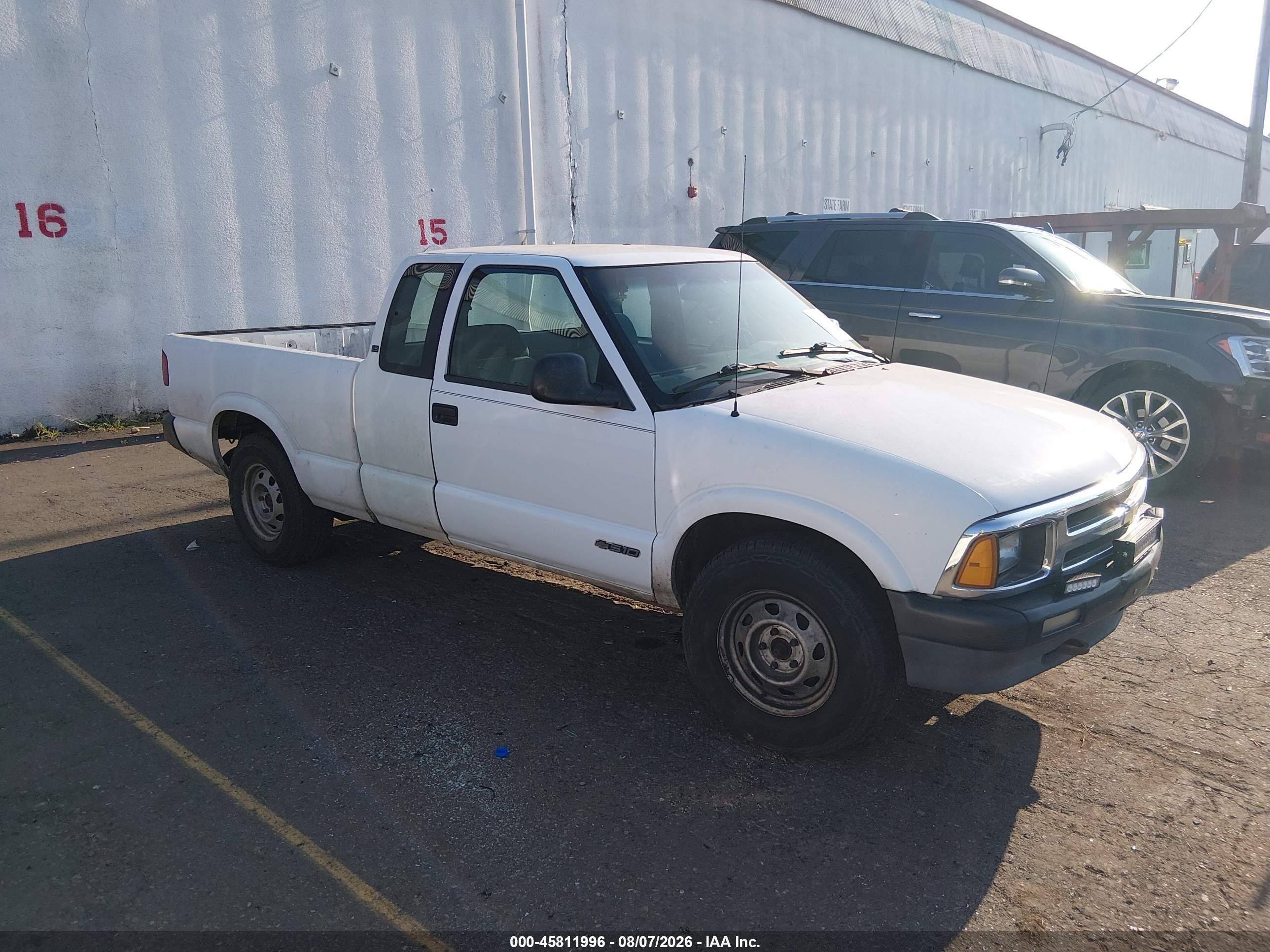 1995 Chevrolet S Truck S10 Белый vin: 1GCDT19ZXS8231587