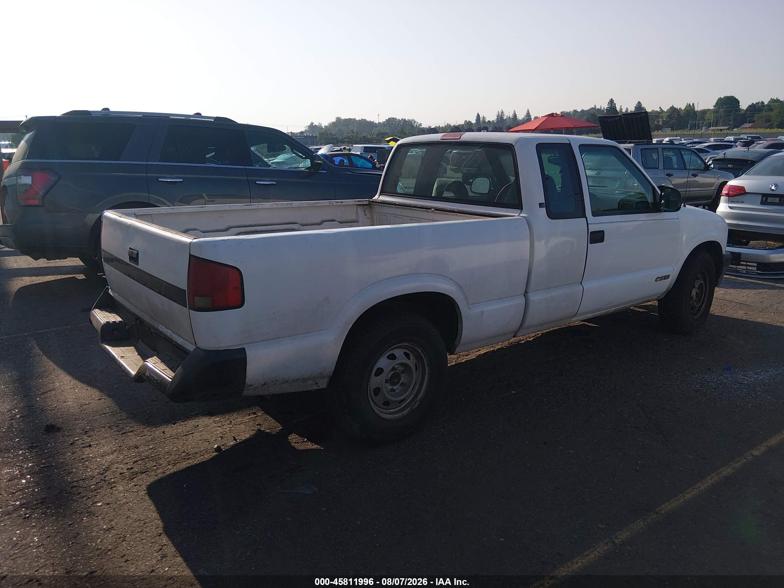 1995 Chevrolet S Truck S10 Белый vin: 1GCDT19ZXS8231587