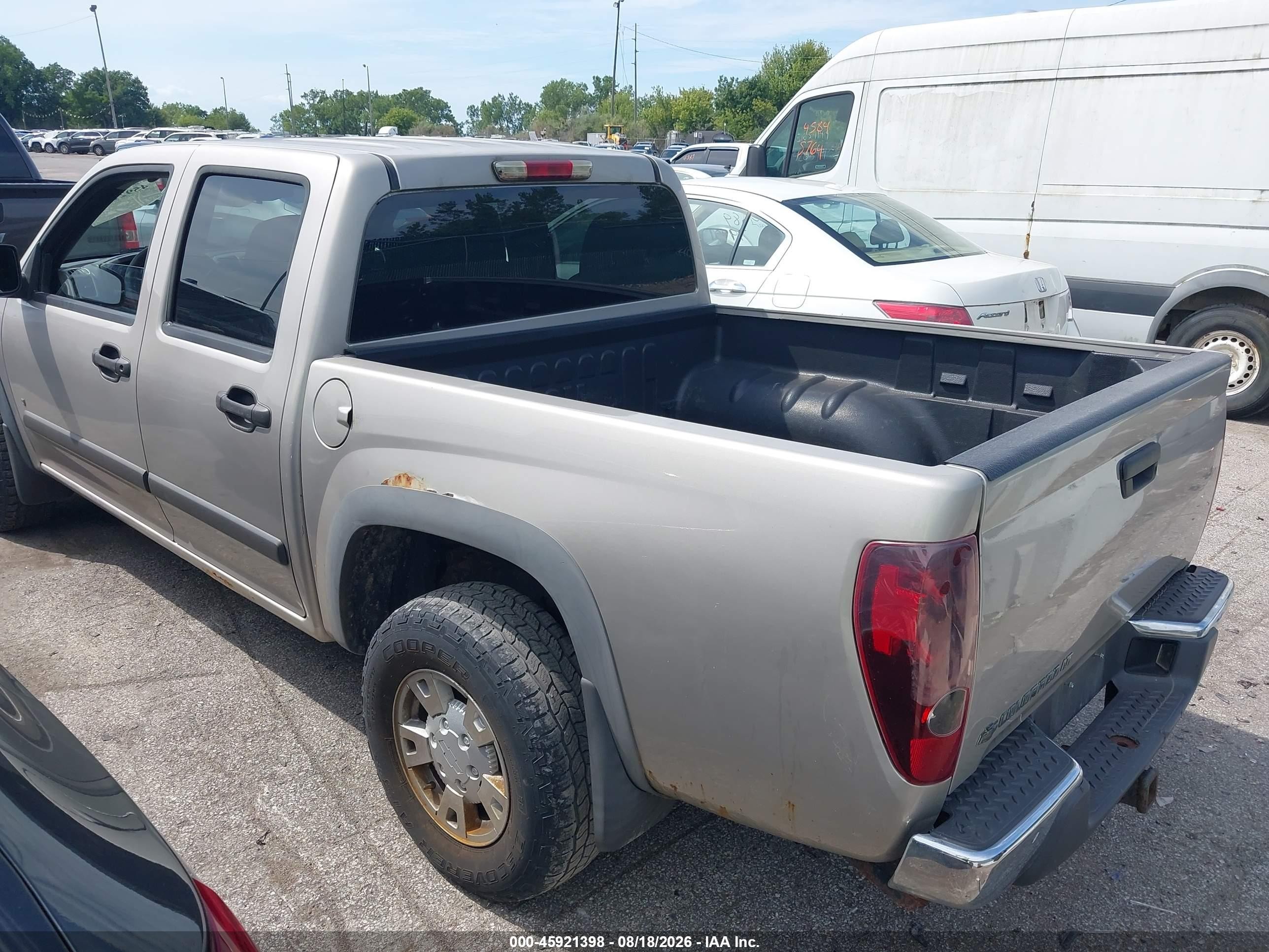 2008 Chevrolet Colorado Lt Brown vin: 1GCDT33E088225307
