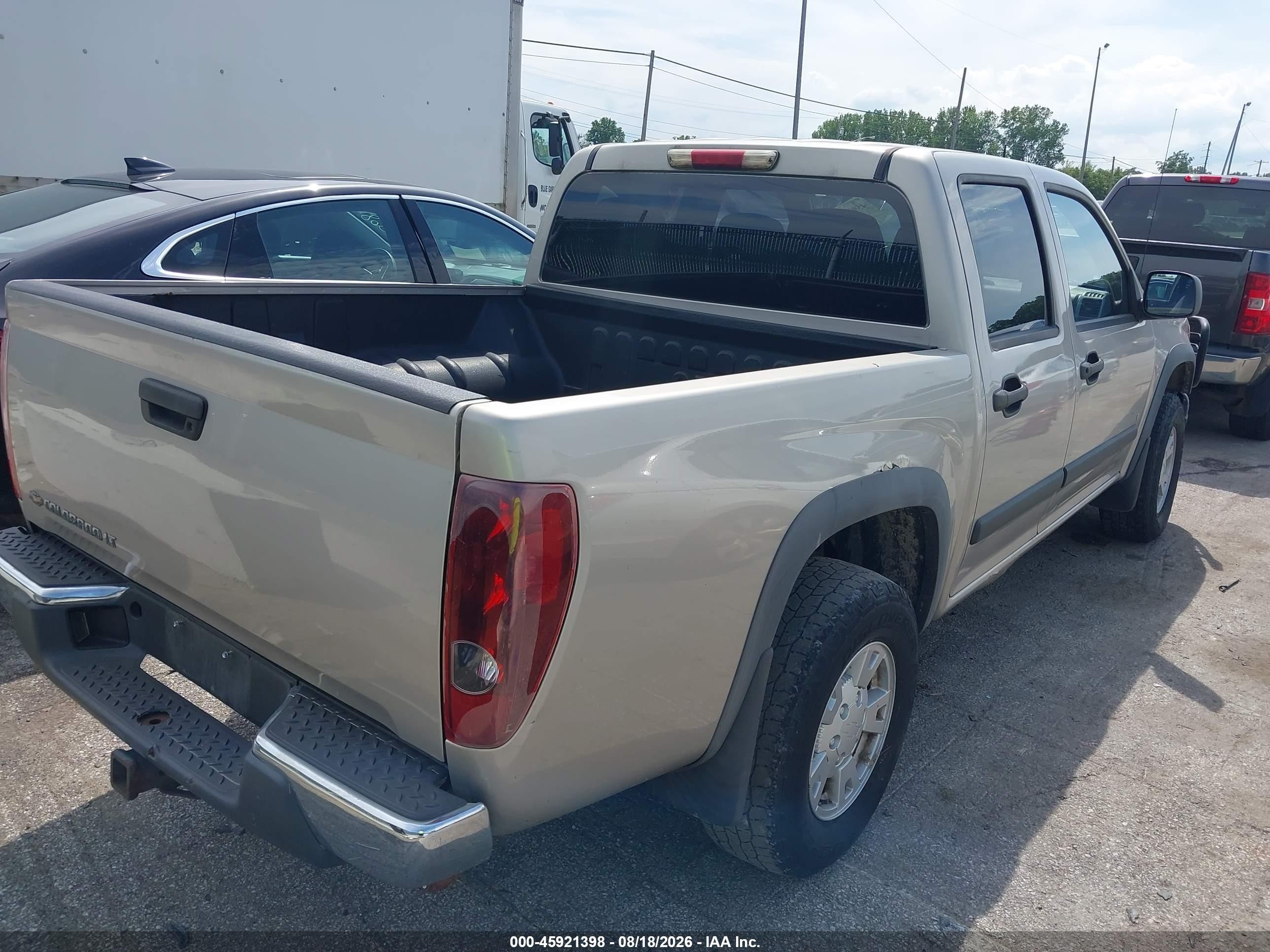 2008 Chevrolet Colorado Lt Brown vin: 1GCDT33E088225307
