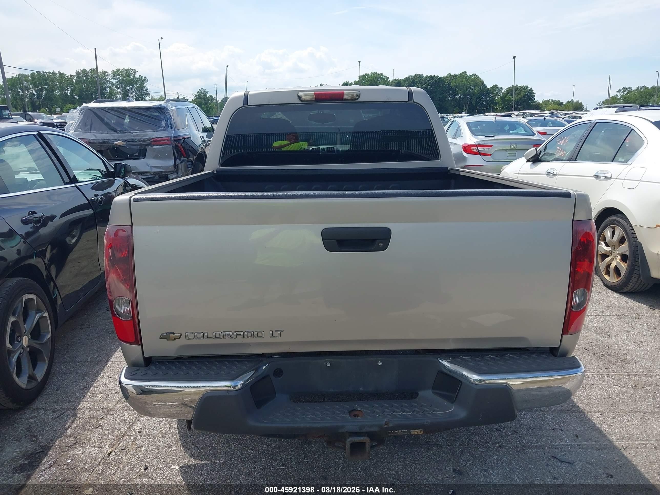2008 Chevrolet Colorado Lt Brown vin: 1GCDT33E088225307