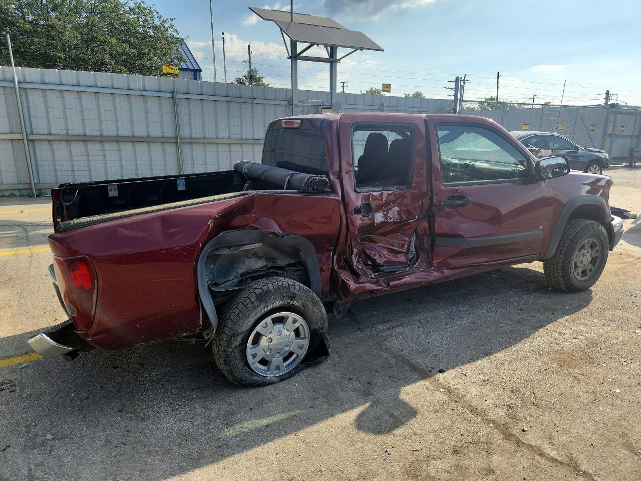 2008 Chevrolet Colorado Lt Maroon vin: 1GCDT33E188213201
