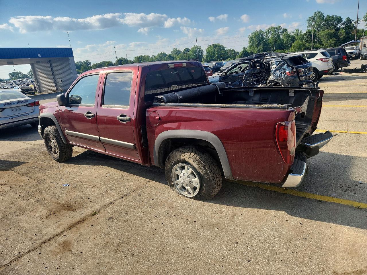 2008 Chevrolet Colorado Lt Maroon vin: 1GCDT33E188213201