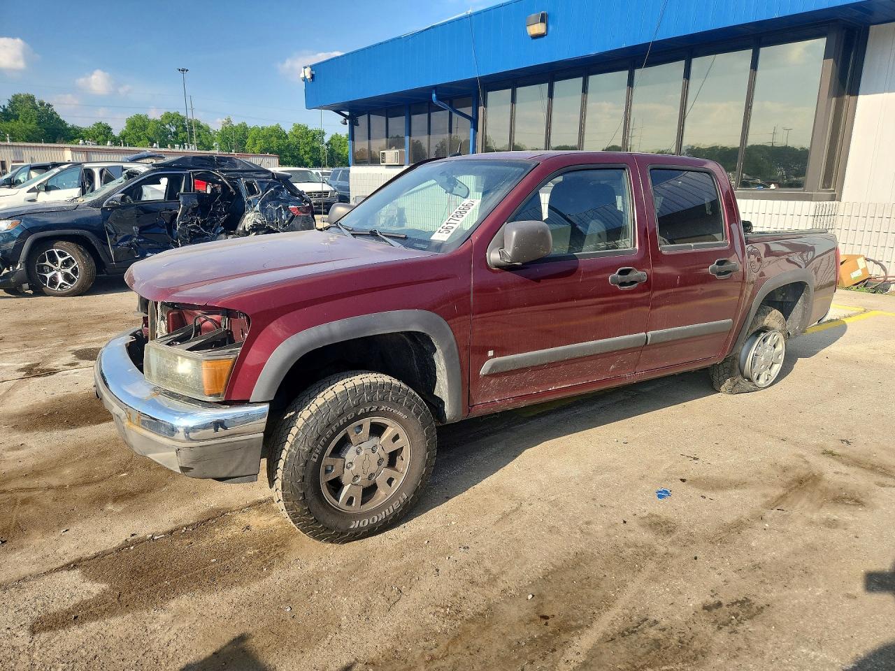 2008 Chevrolet Colorado Lt Maroon vin: 1GCDT33E188213201