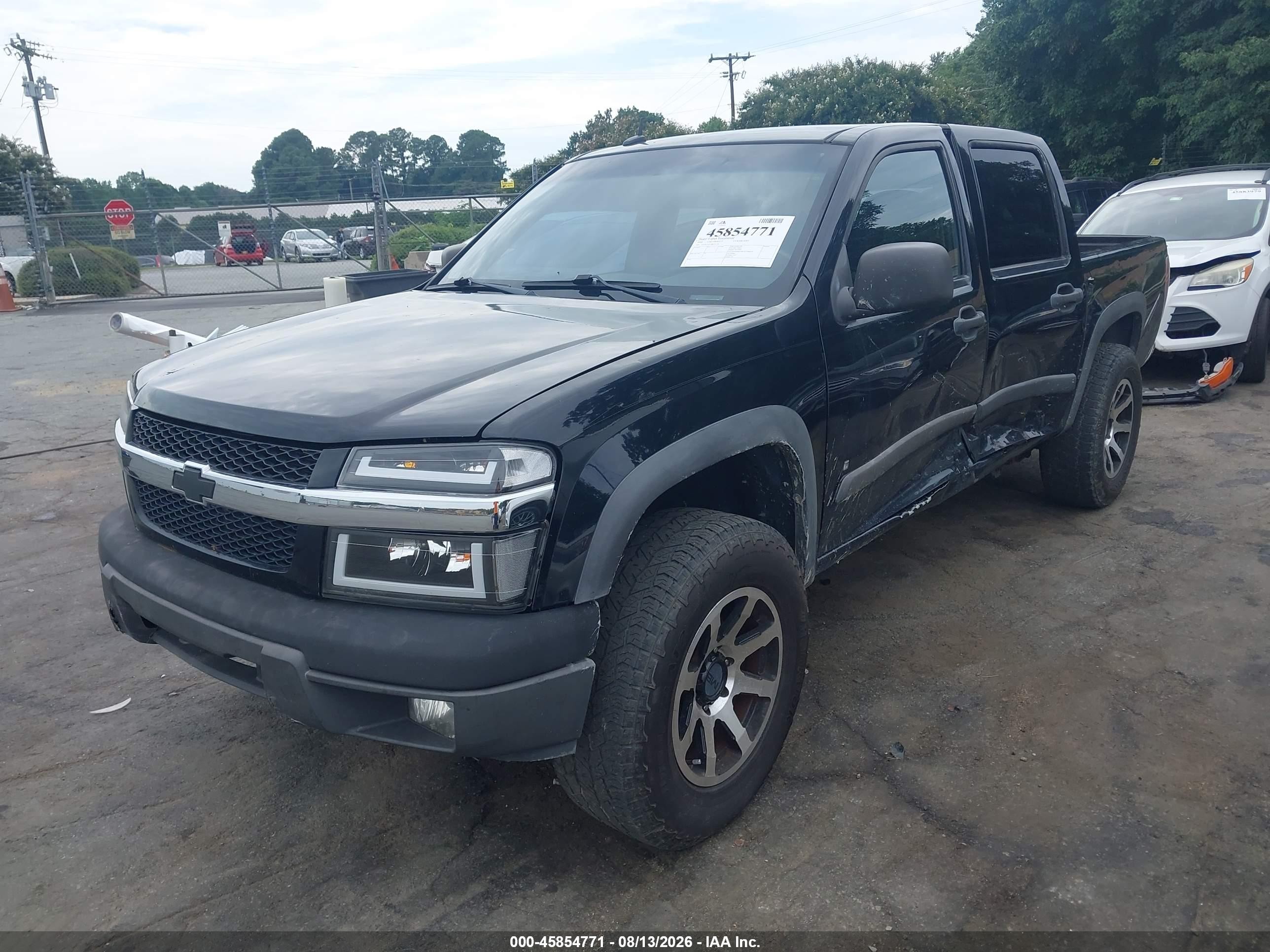 2008 Chevrolet Colorado Lt Black vin: 1GCDT33E188221119