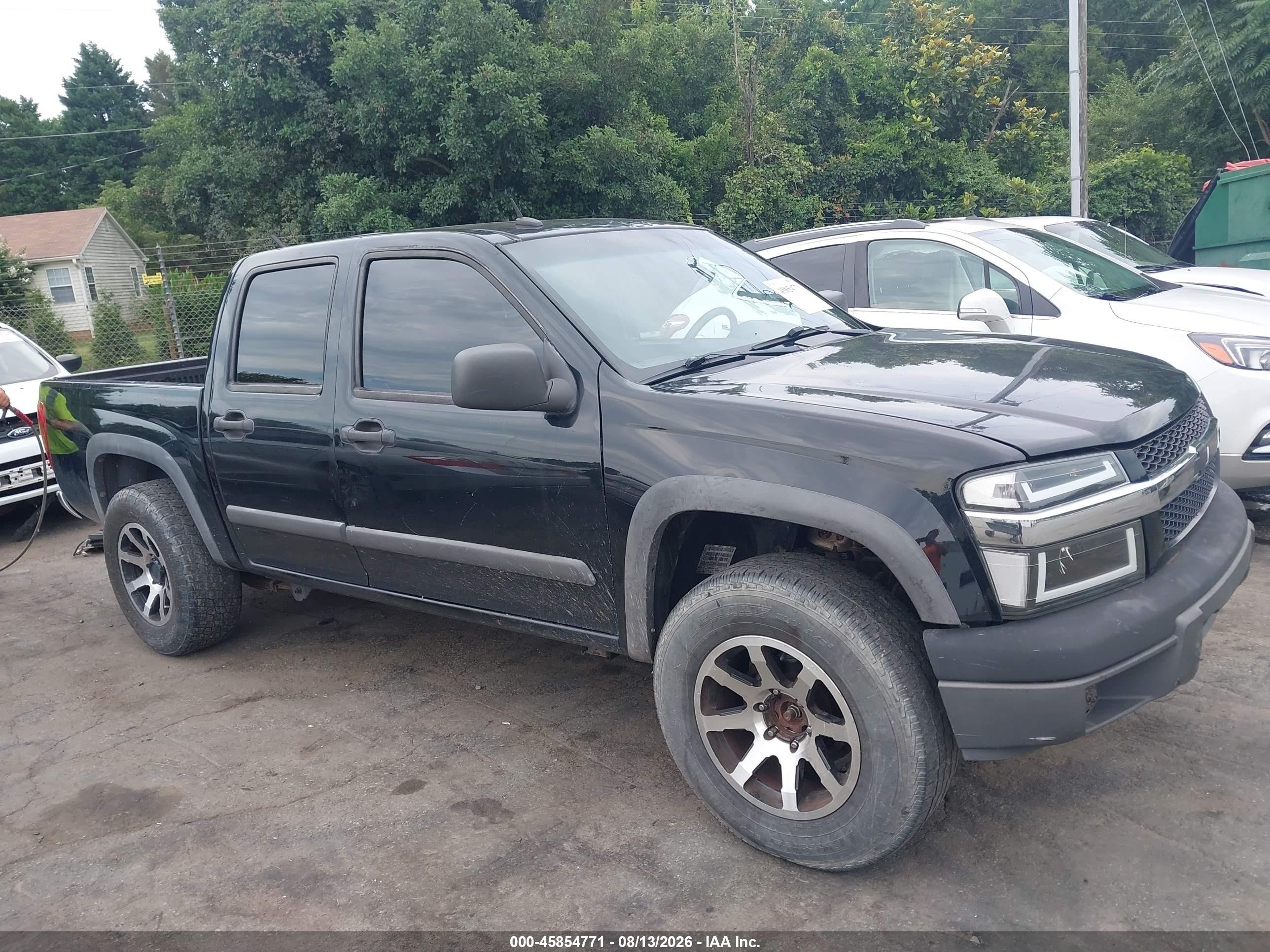 2008 Chevrolet Colorado Lt Black vin: 1GCDT33E188221119