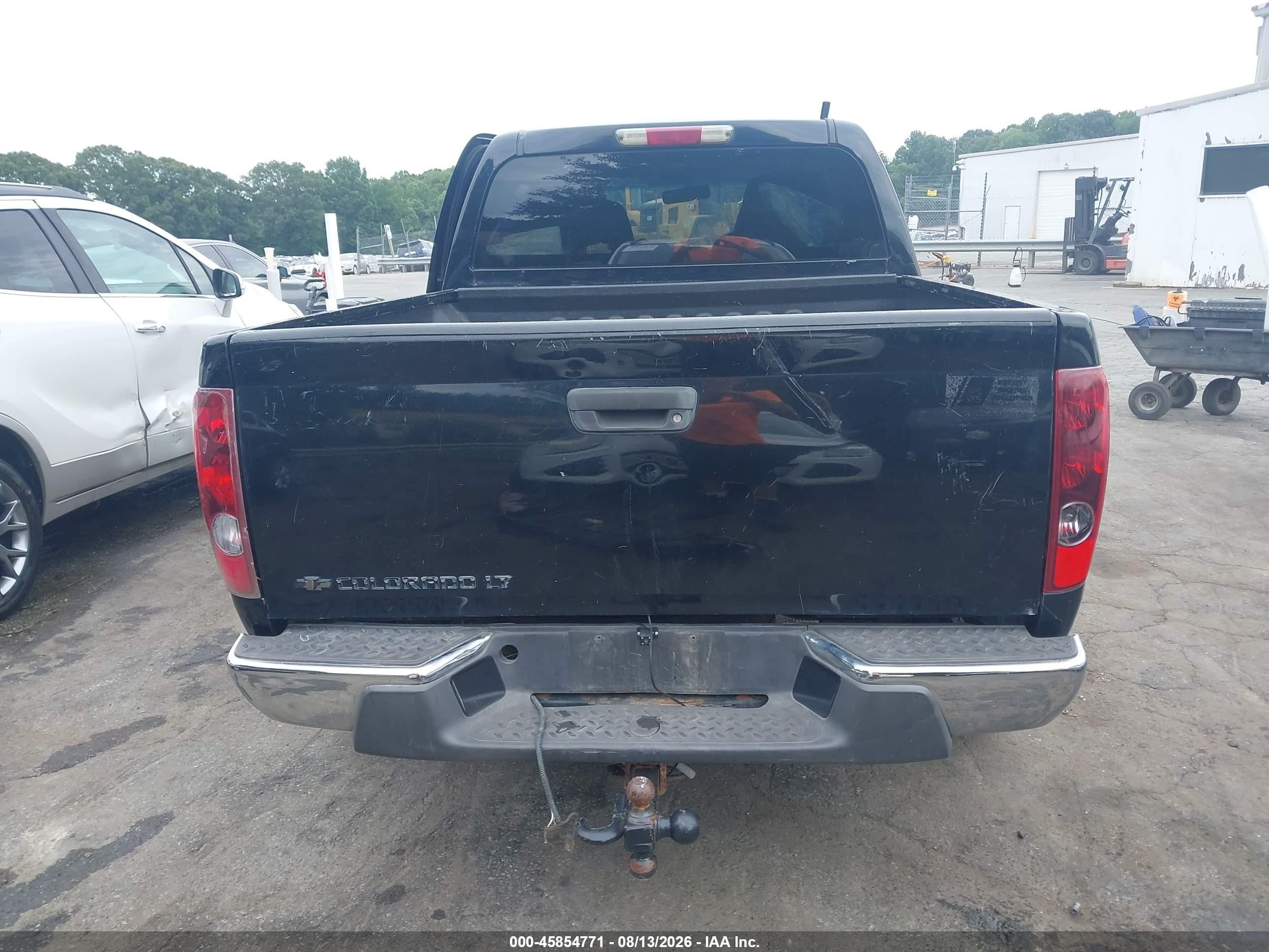 2008 Chevrolet Colorado Lt Black vin: 1GCDT33E188221119