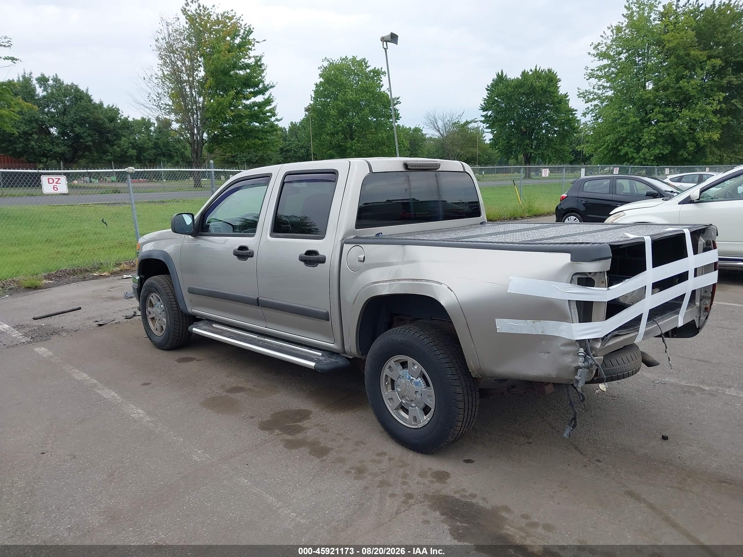 2008 Chevrolet Colorado Lt Gray vin: 1GCDT33E288216575