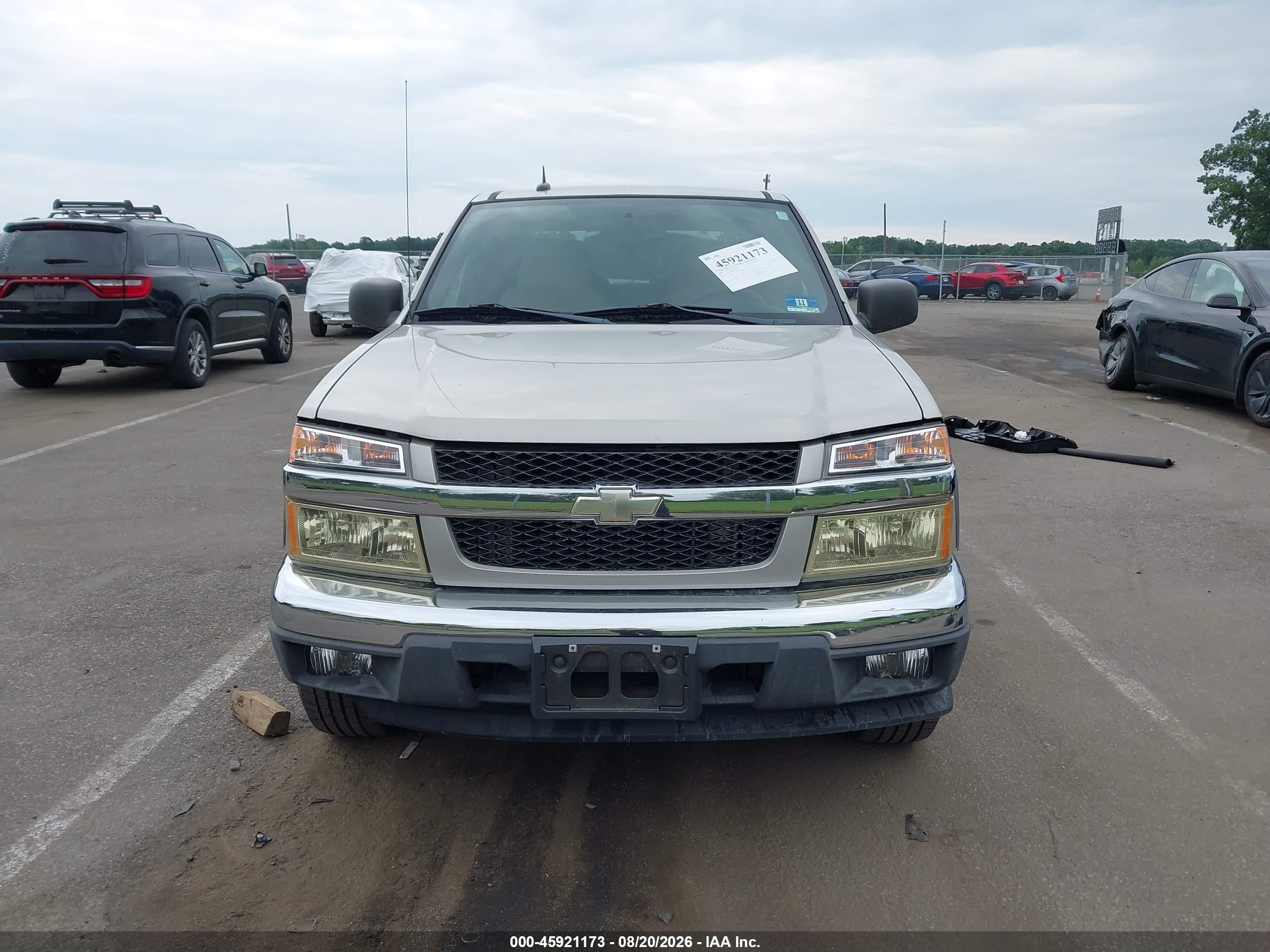 2008 Chevrolet Colorado Lt Gray vin: 1GCDT33E288216575
