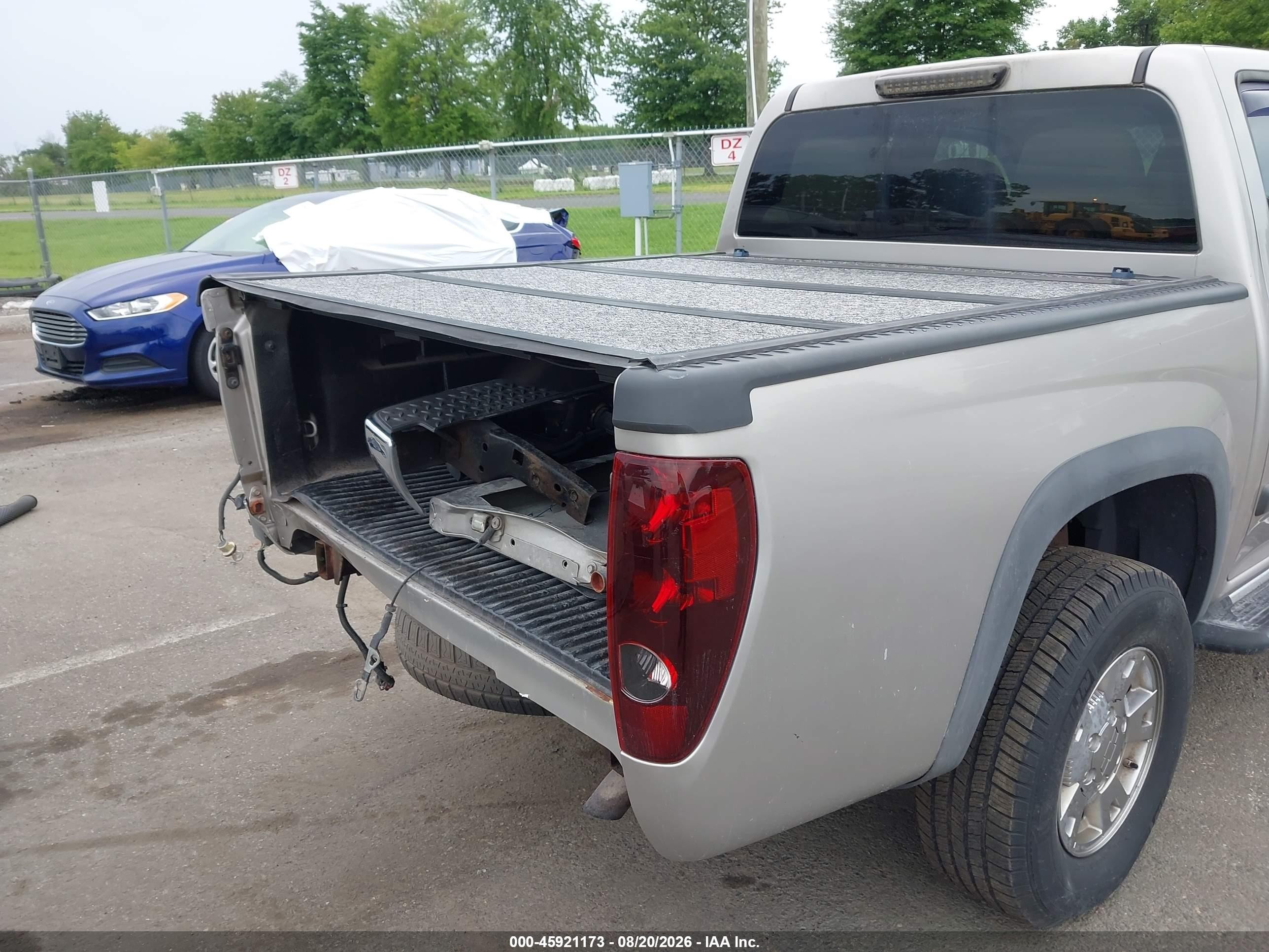 2008 Chevrolet Colorado Lt Gray vin: 1GCDT33E288216575