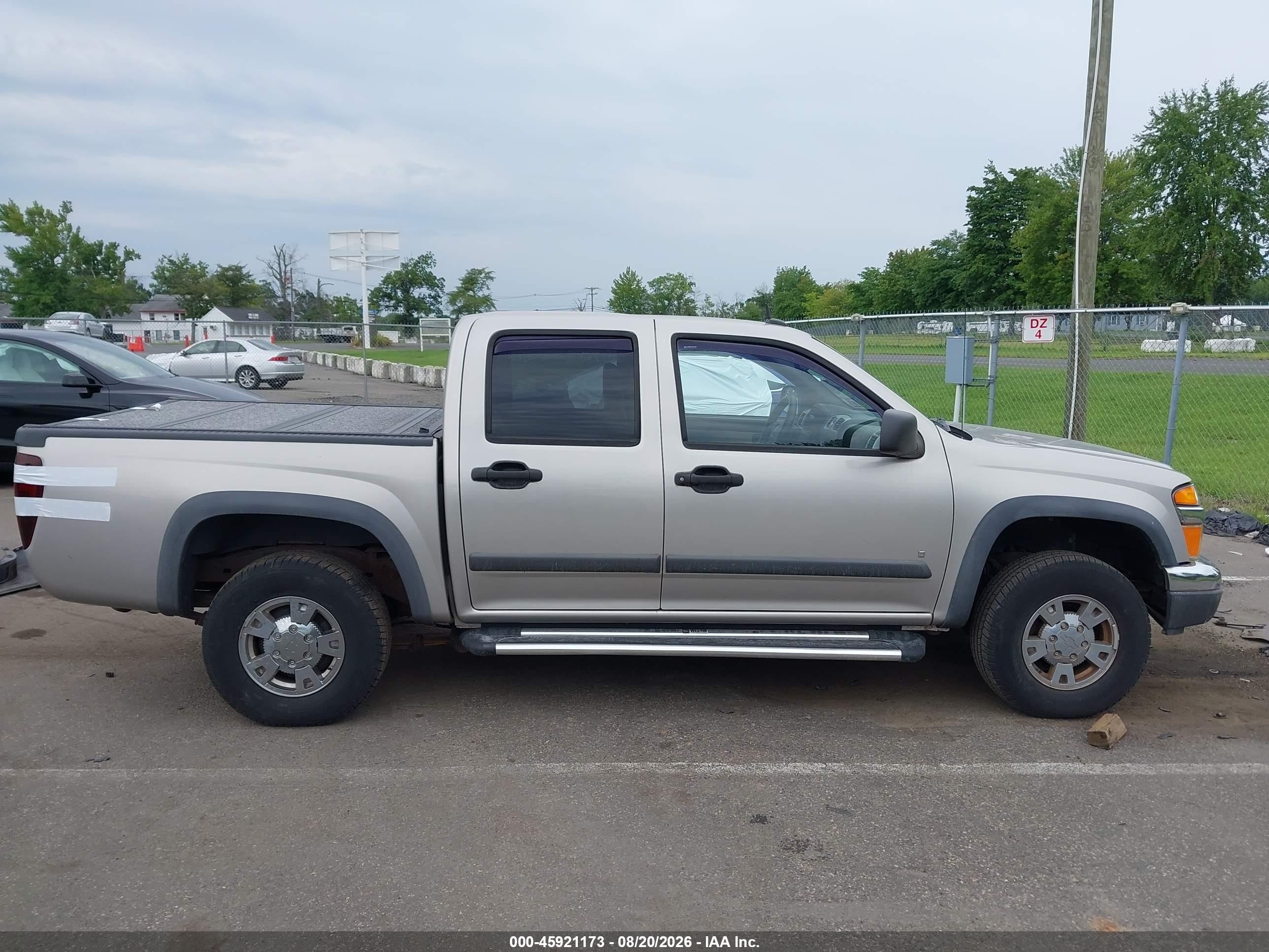 2008 Chevrolet Colorado Lt Gray vin: 1GCDT33E288216575