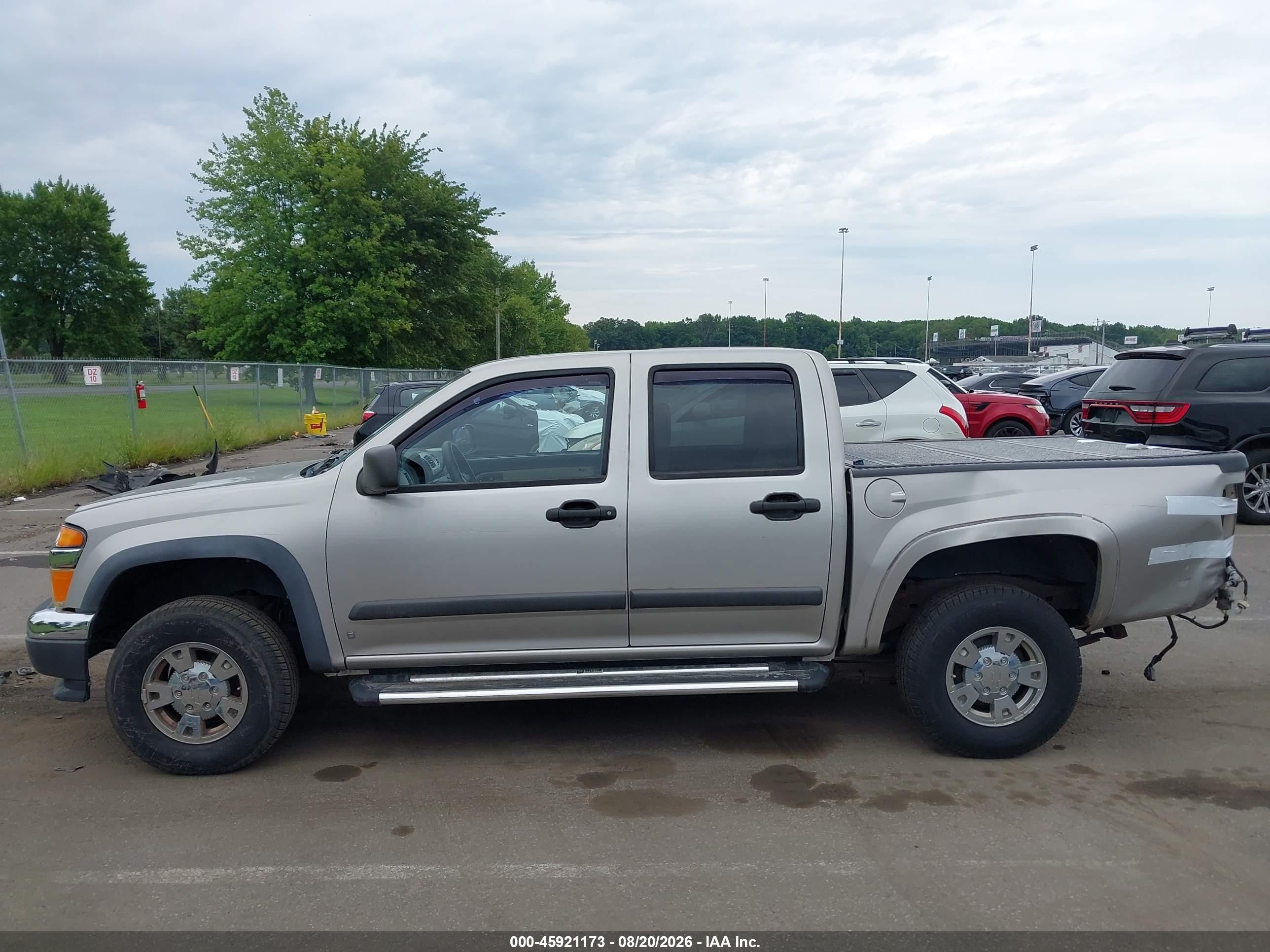 2008 Chevrolet Colorado Lt Gray vin: 1GCDT33E288216575
