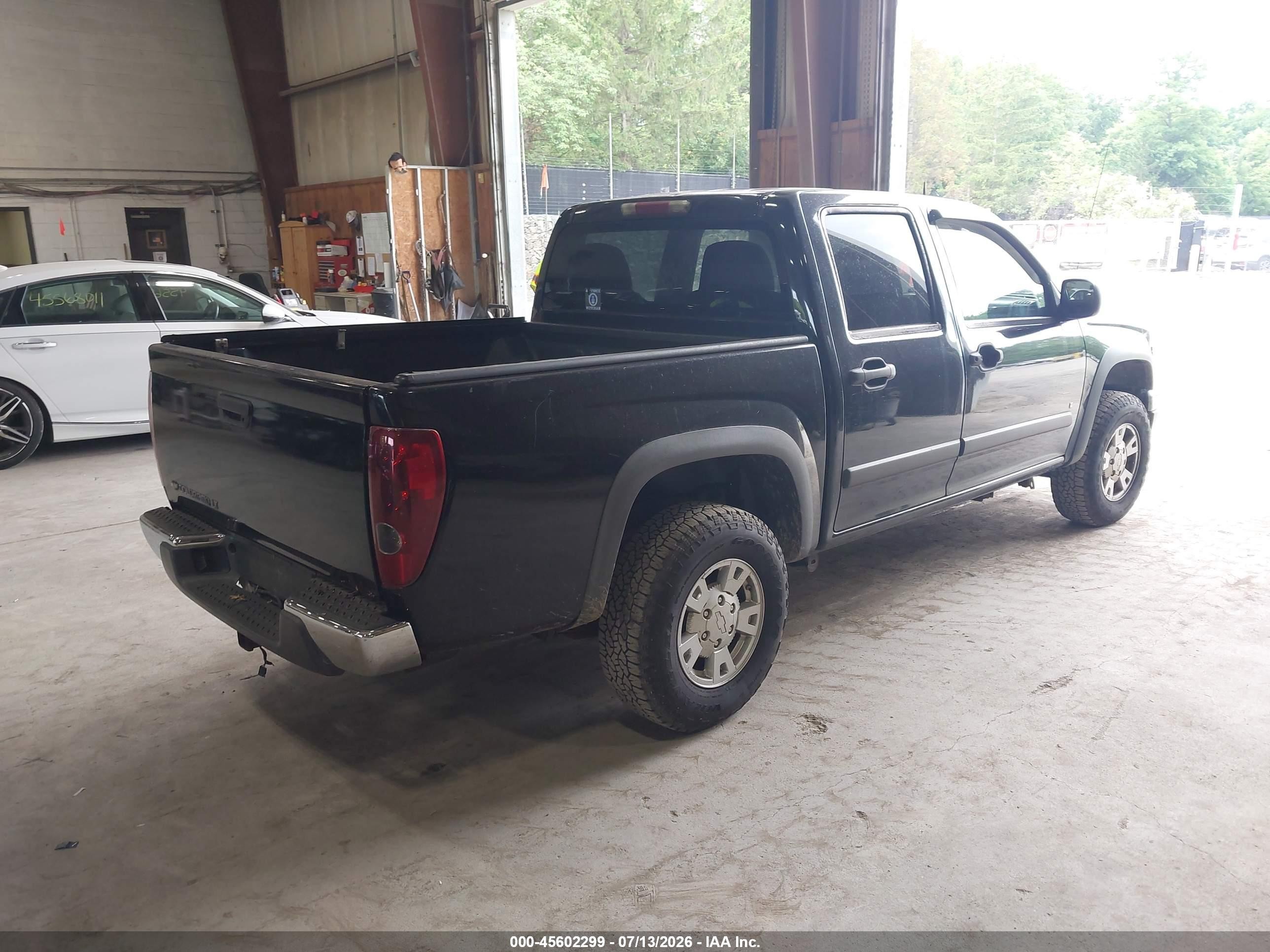 2008 Chevrolet Colorado Lt Черный vin: 1GCDT33E688231032