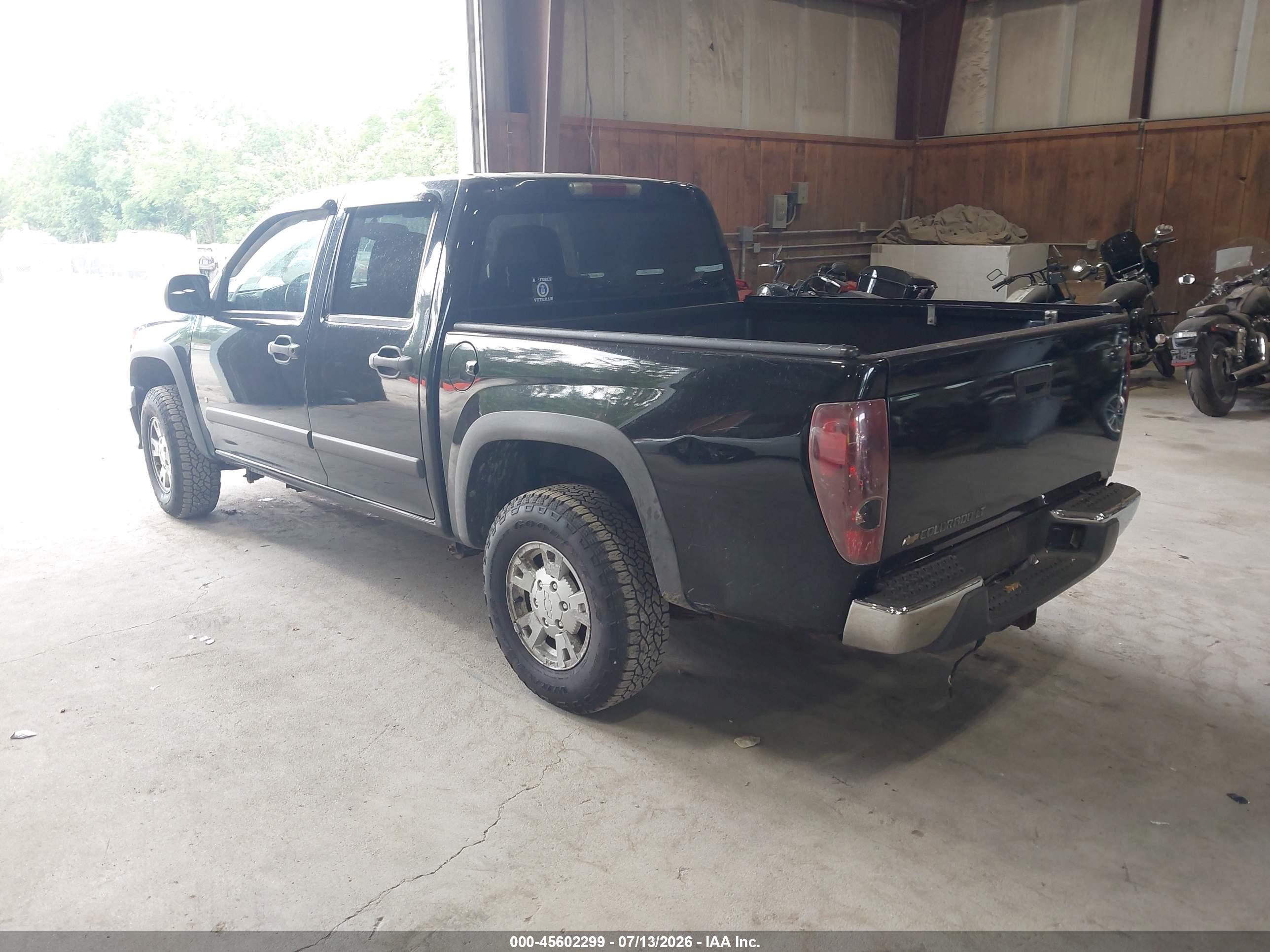 2008 Chevrolet Colorado Lt Черный vin: 1GCDT33E688231032