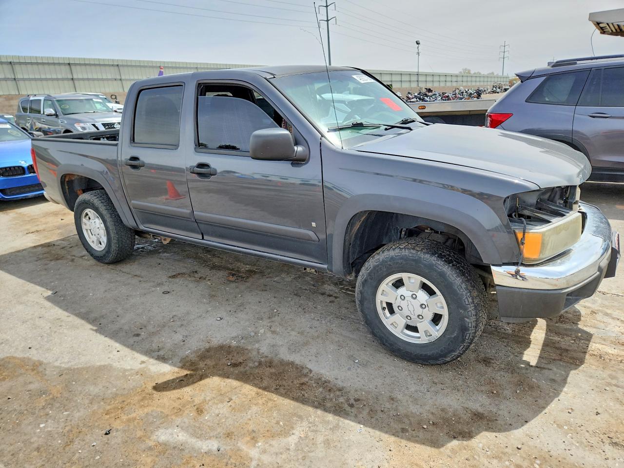 2008 Chevrolet Colorado Lt Gray vin: 1GCDT33E888206259
