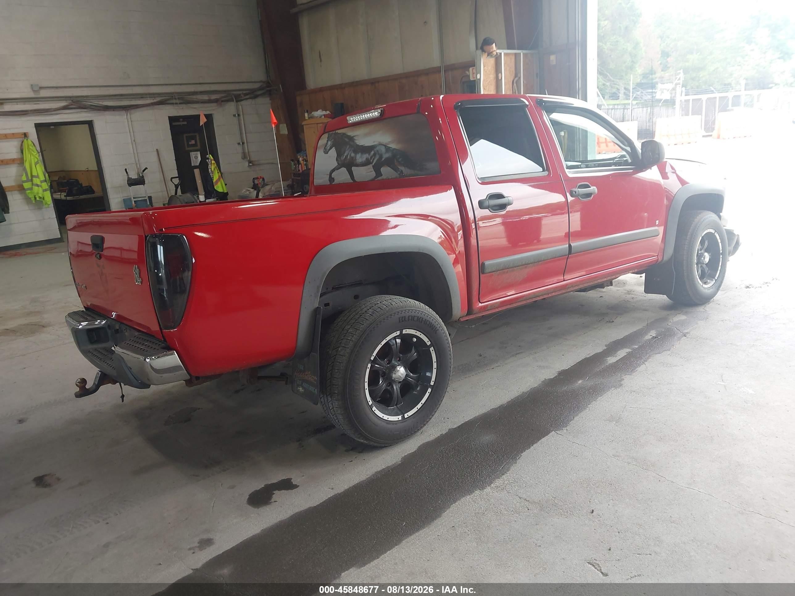 2008 Chevrolet Colorado Lt Red vin: 1GCDT33E988213561