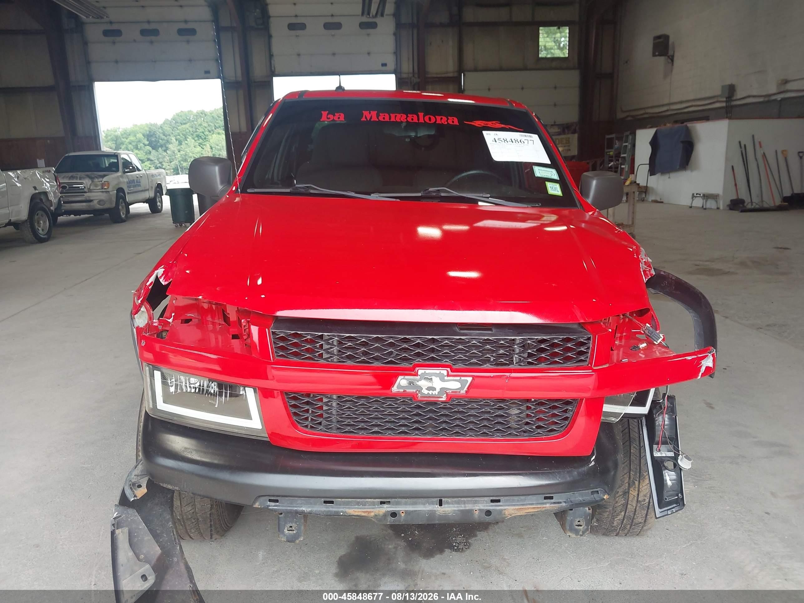 2008 Chevrolet Colorado Lt Red vin: 1GCDT33E988213561
