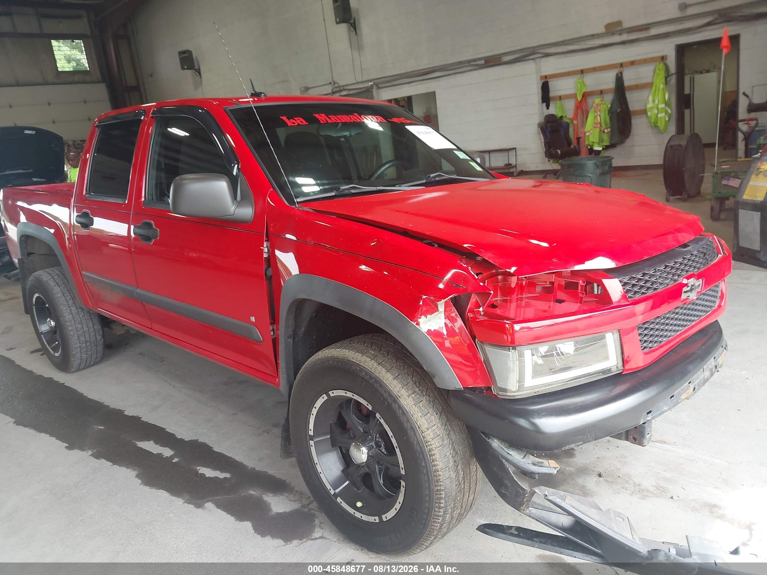 2008 Chevrolet Colorado Lt Red vin: 1GCDT33E988213561