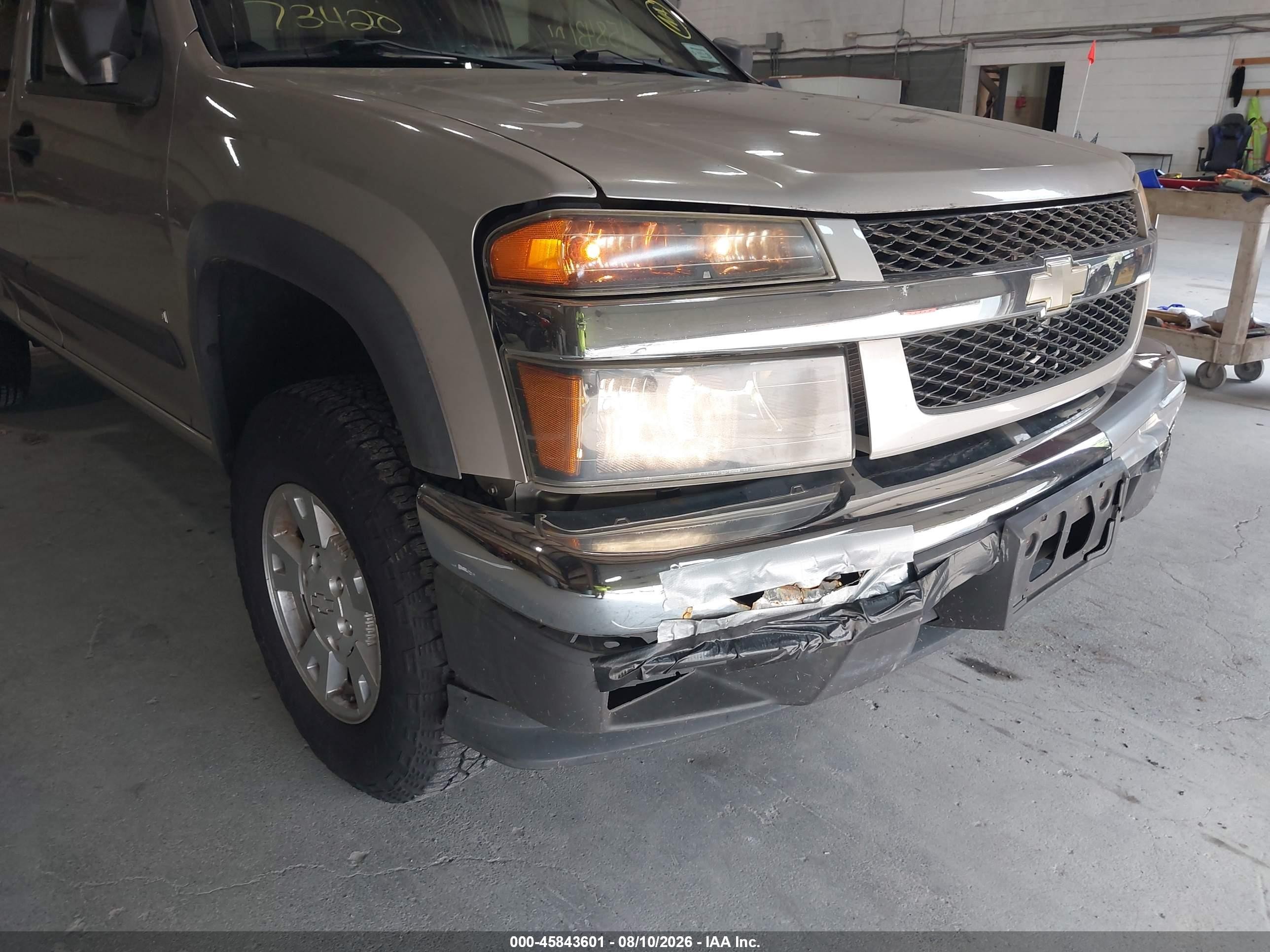 2008 Chevrolet Colorado Lt Gray vin: 1GCDT399X88222151