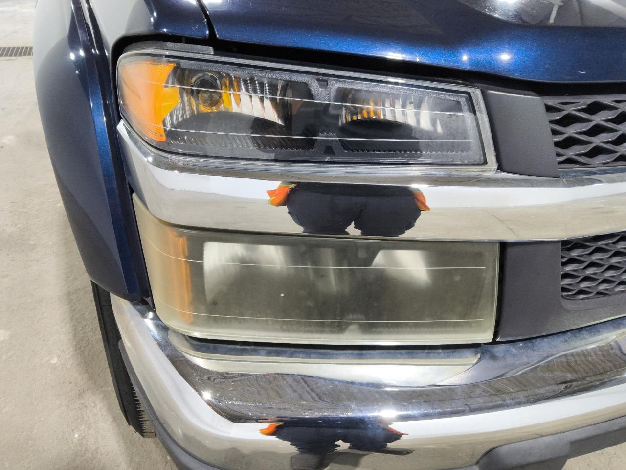 2008 Chevrolet Colorado Lt Blue vin: 1GCDT43E288205436 Damage: Right Head Lamp, Faded, Repair Required