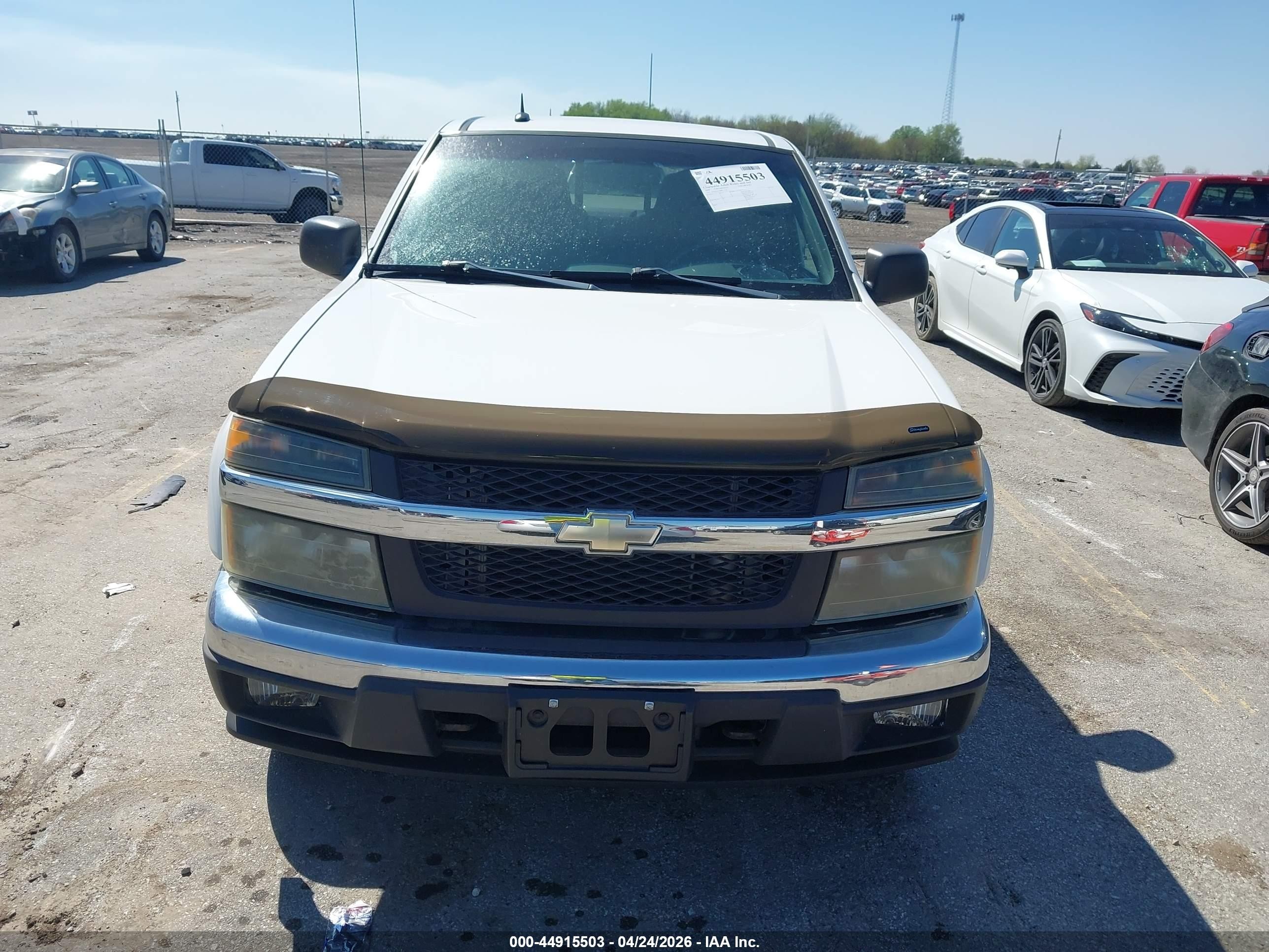 2008 Chevrolet Colorado Lt White vin: 1GCDT43E288215139