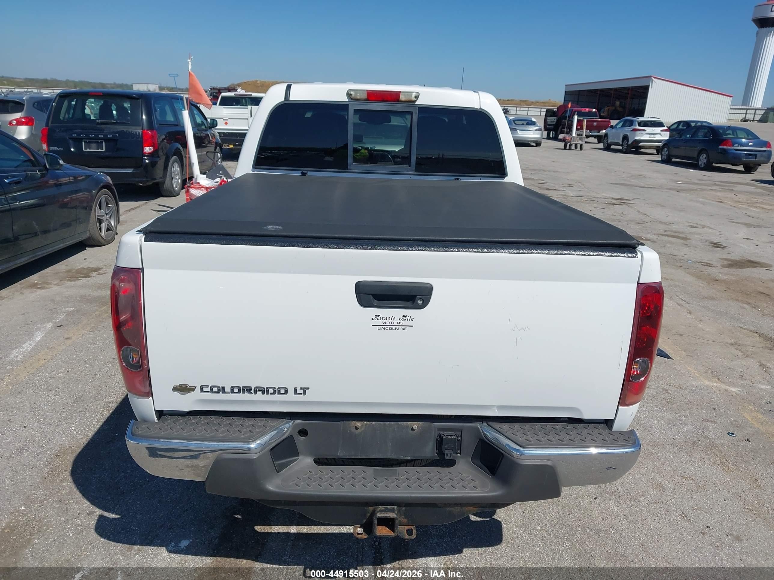 2008 Chevrolet Colorado Lt White vin: 1GCDT43E288215139