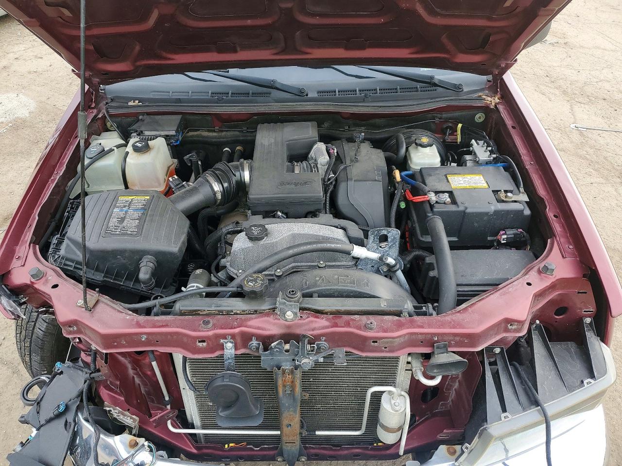 2008 Chevrolet Colorado Lt Maroon vin: 1GCDT43E588183240