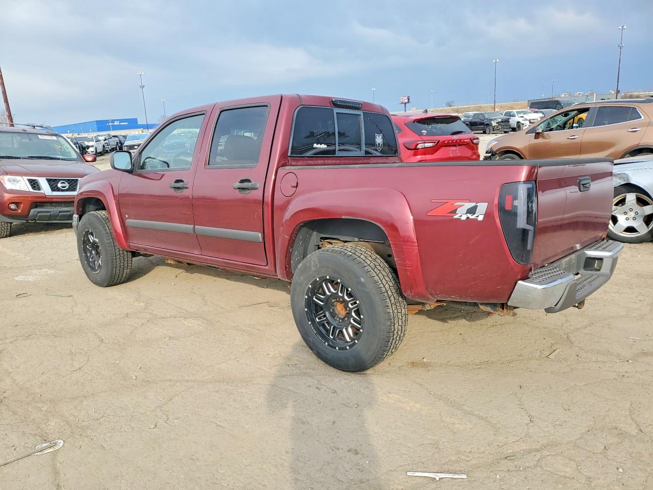 2008 Chevrolet Colorado Lt Maroon vin: 1GCDT43E588183240