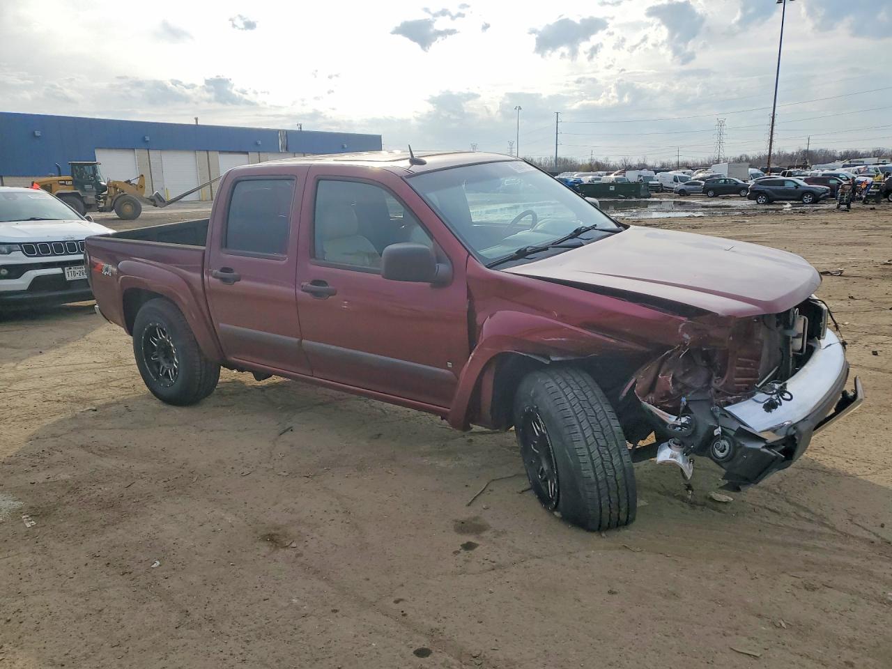 2008 Chevrolet Colorado Lt Maroon vin: 1GCDT43E588183240