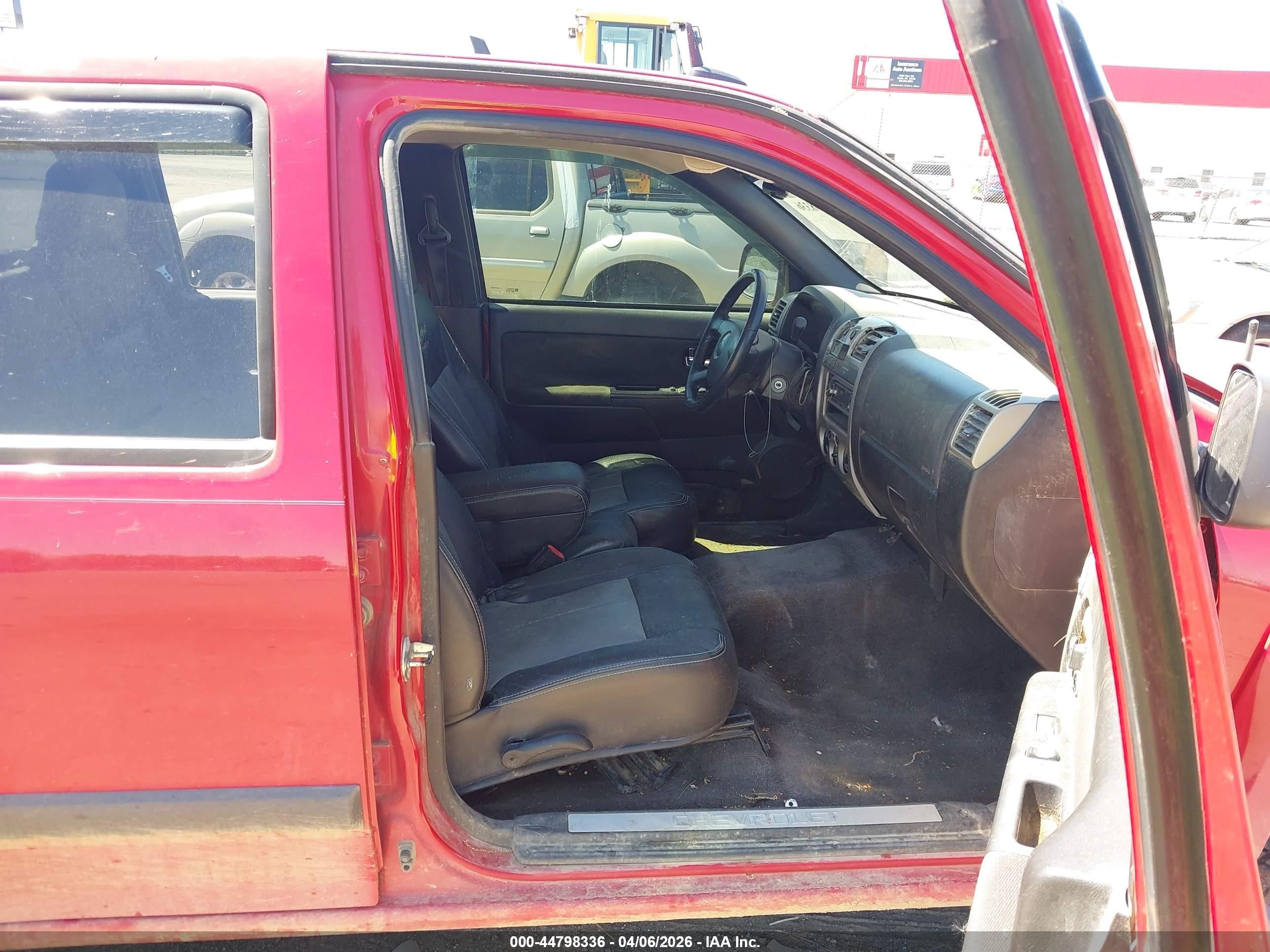 2008 Chevrolet Colorado Lt Red vin: 1GCDT43E688198152