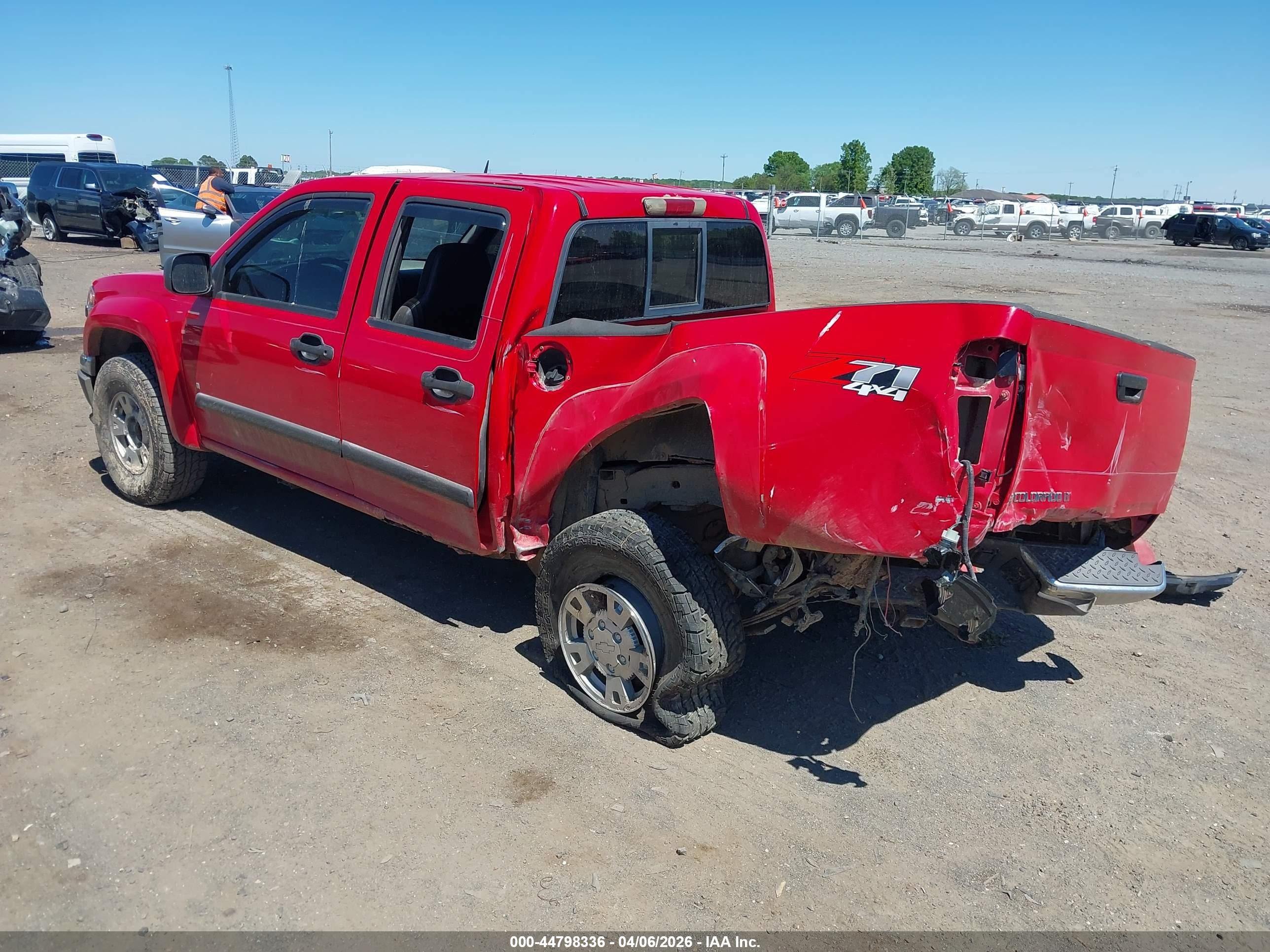2008 Chevrolet Colorado Lt Red vin: 1GCDT43E688198152