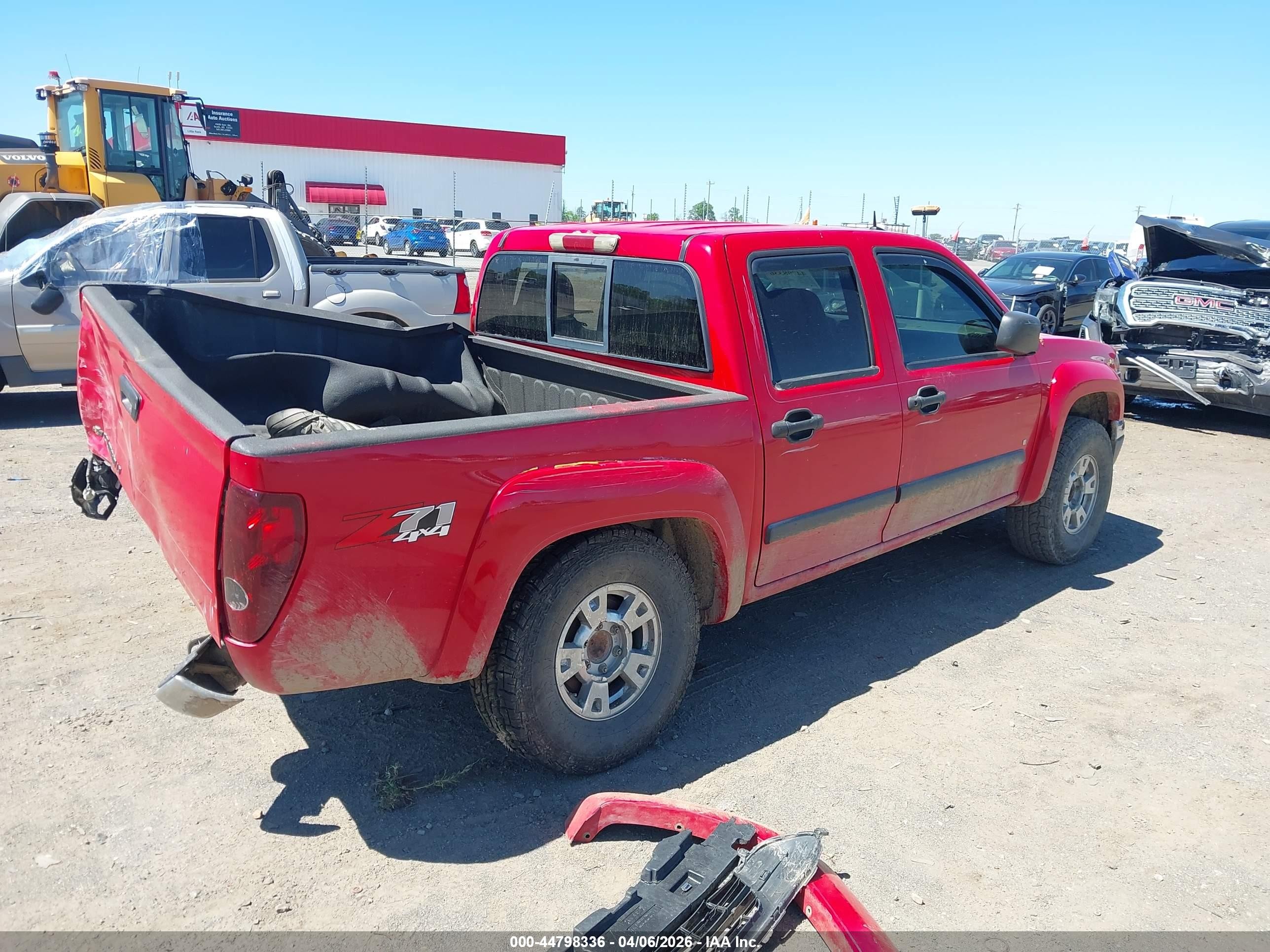 2008 Chevrolet Colorado Lt Red vin: 1GCDT43E688198152