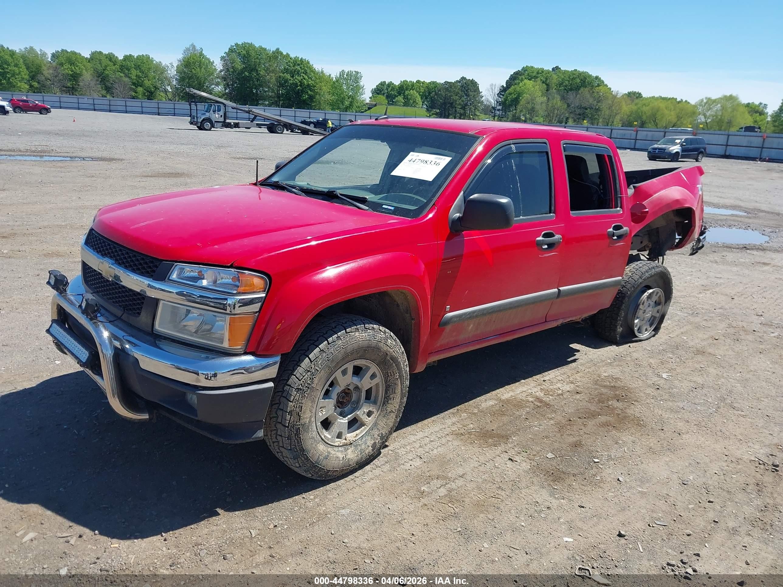 2008 Chevrolet Colorado Lt Red vin: 1GCDT43E688198152