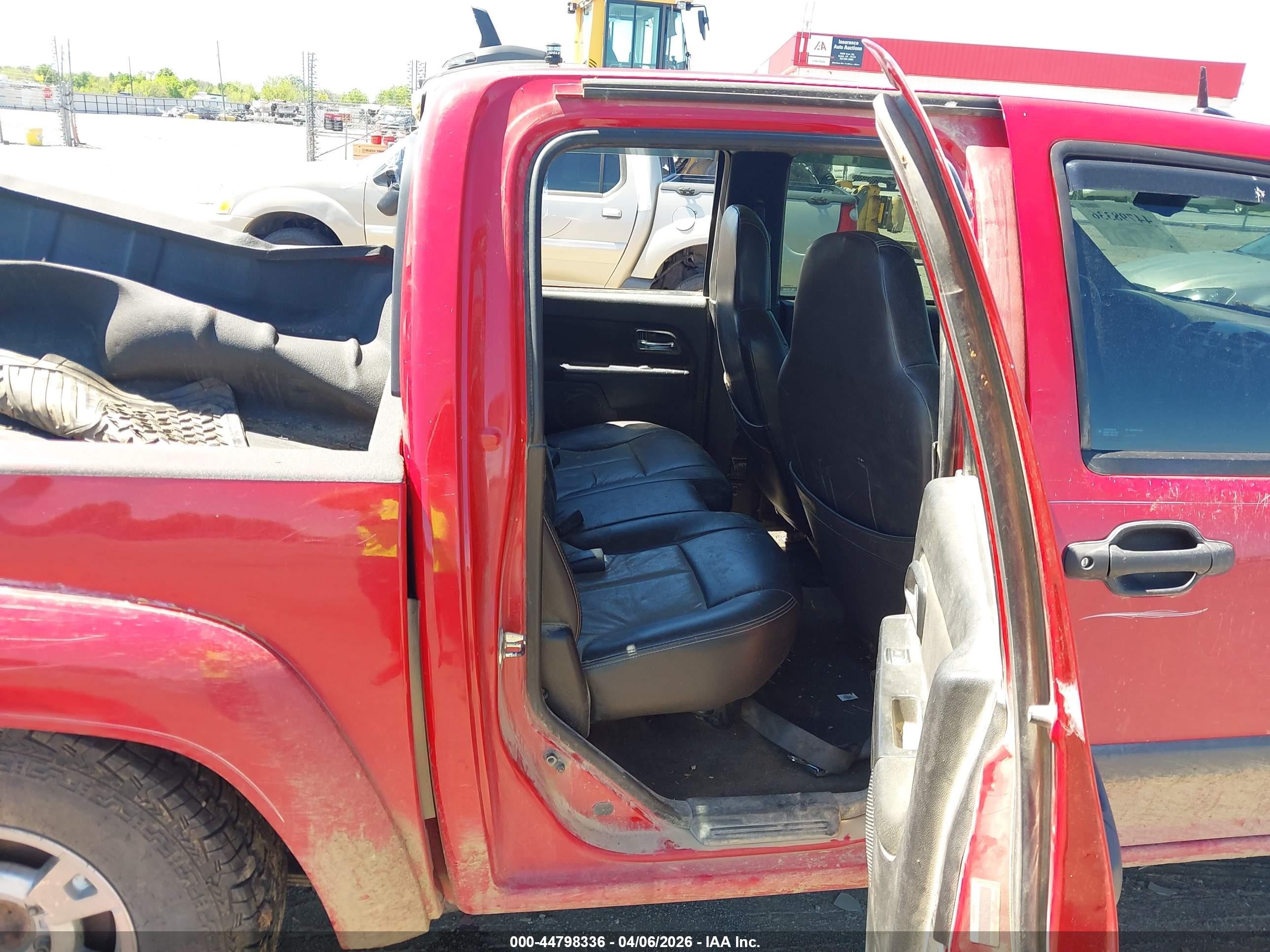 2008 Chevrolet Colorado Lt Red vin: 1GCDT43E688198152