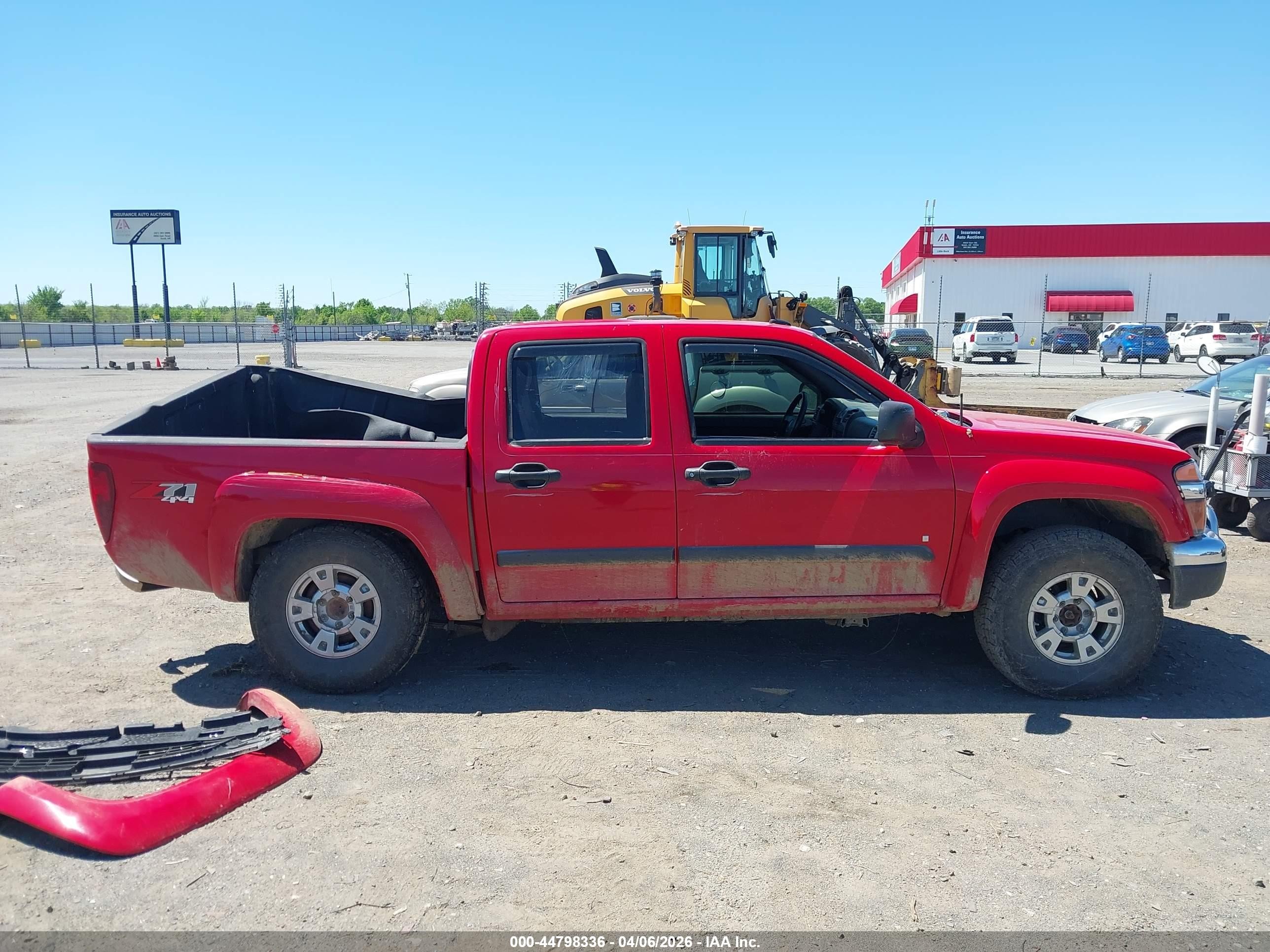 2008 Chevrolet Colorado Lt Red vin: 1GCDT43E688198152