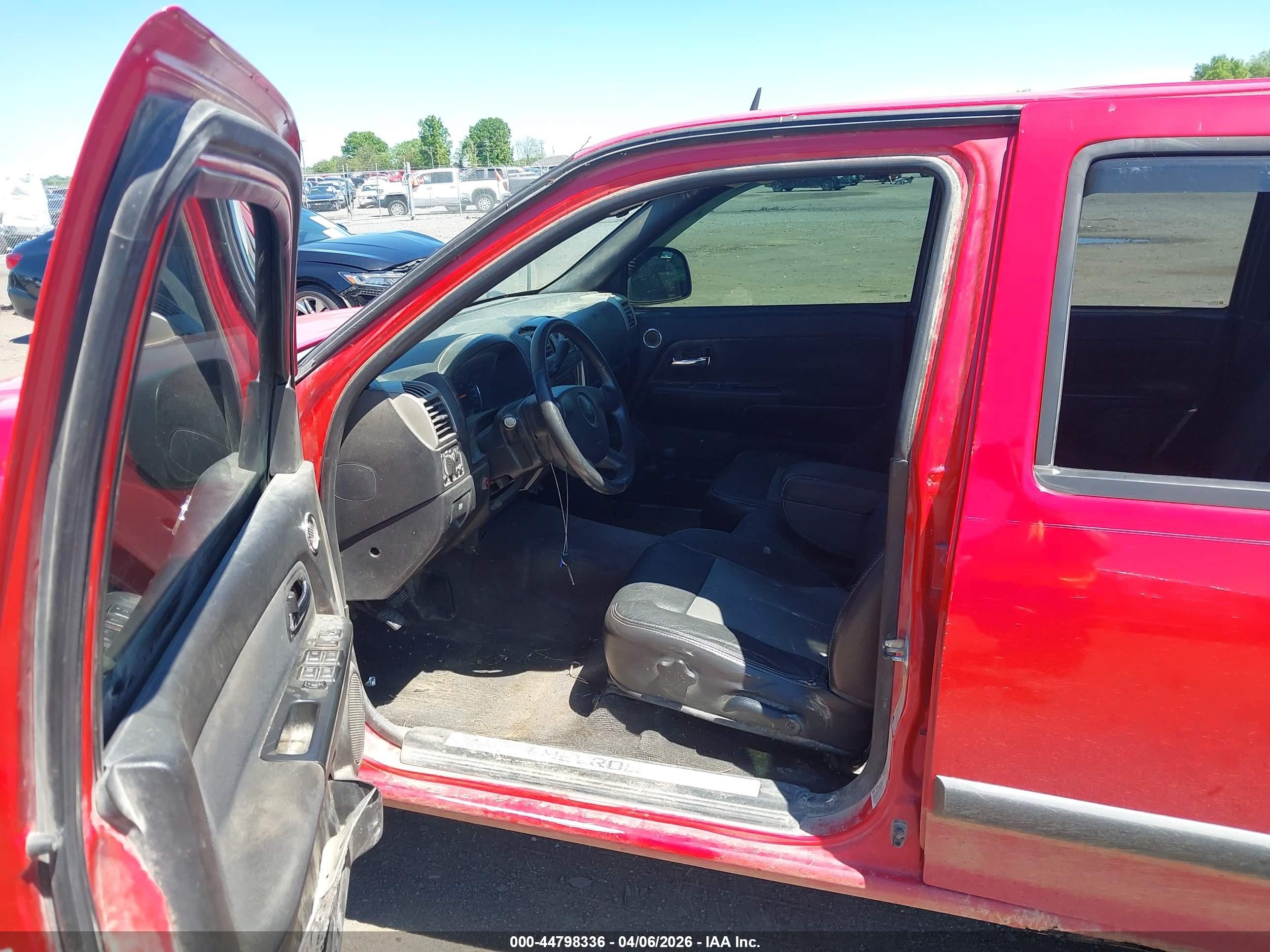 2008 Chevrolet Colorado Lt Red vin: 1GCDT43E688198152