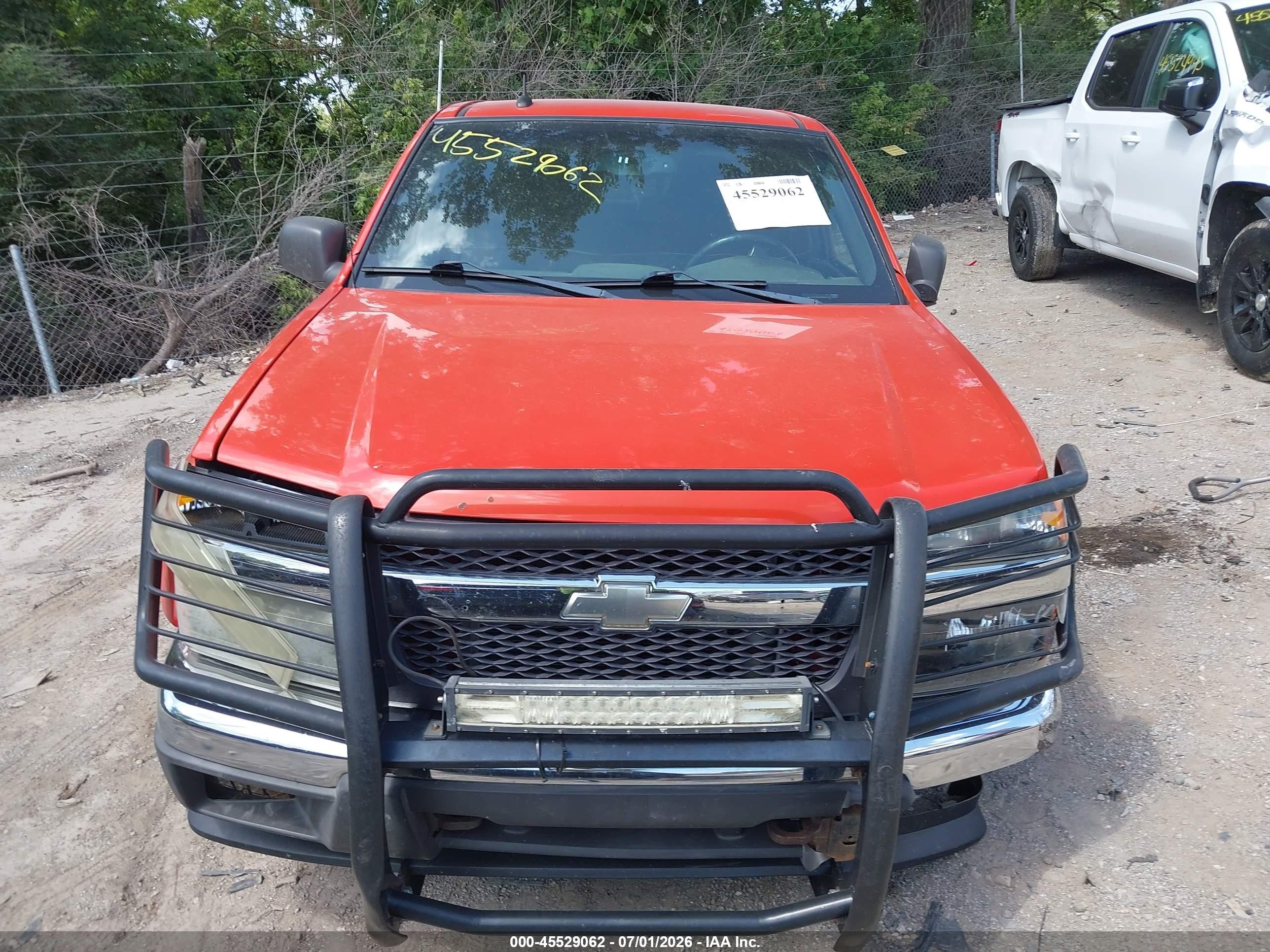 2008 Chevrolet Colorado Lt Red vin: 1GCDT43E988214506