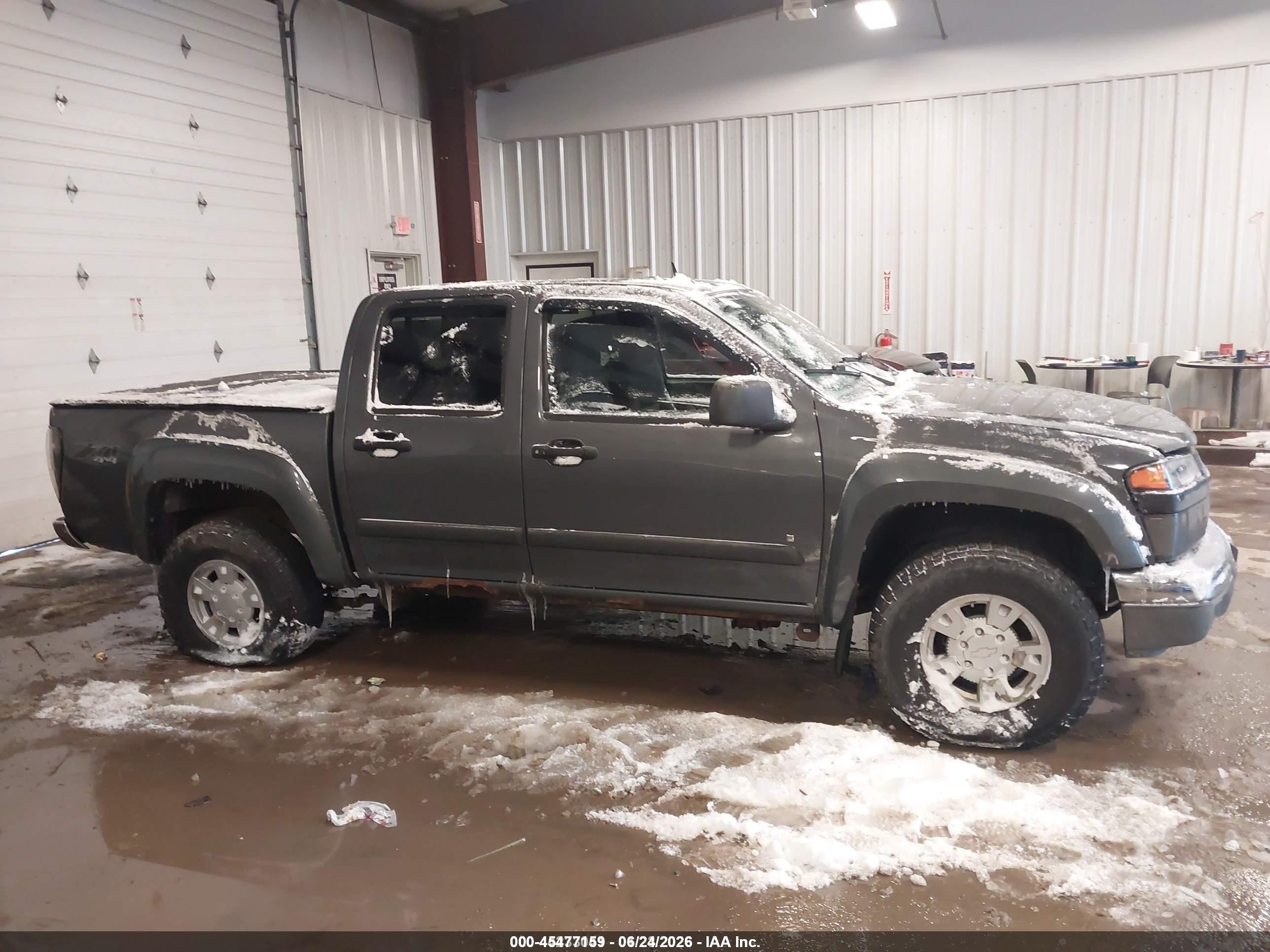 2008 Chevrolet Colorado Lt Серый vin: 1GCDT43EX88222520