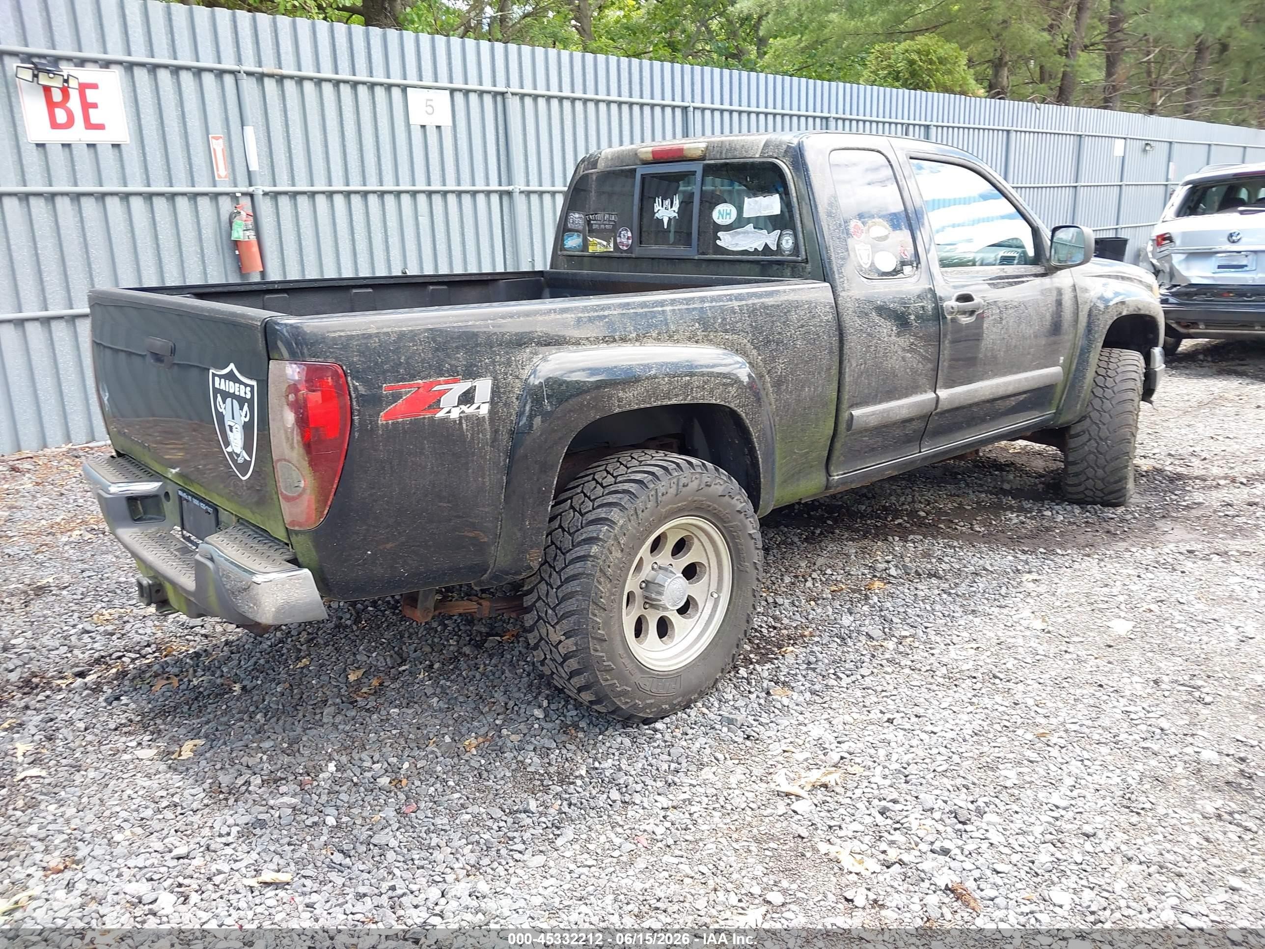 2008 Chevrolet Colorado Lt Black vin: 1GCDT49E088213218