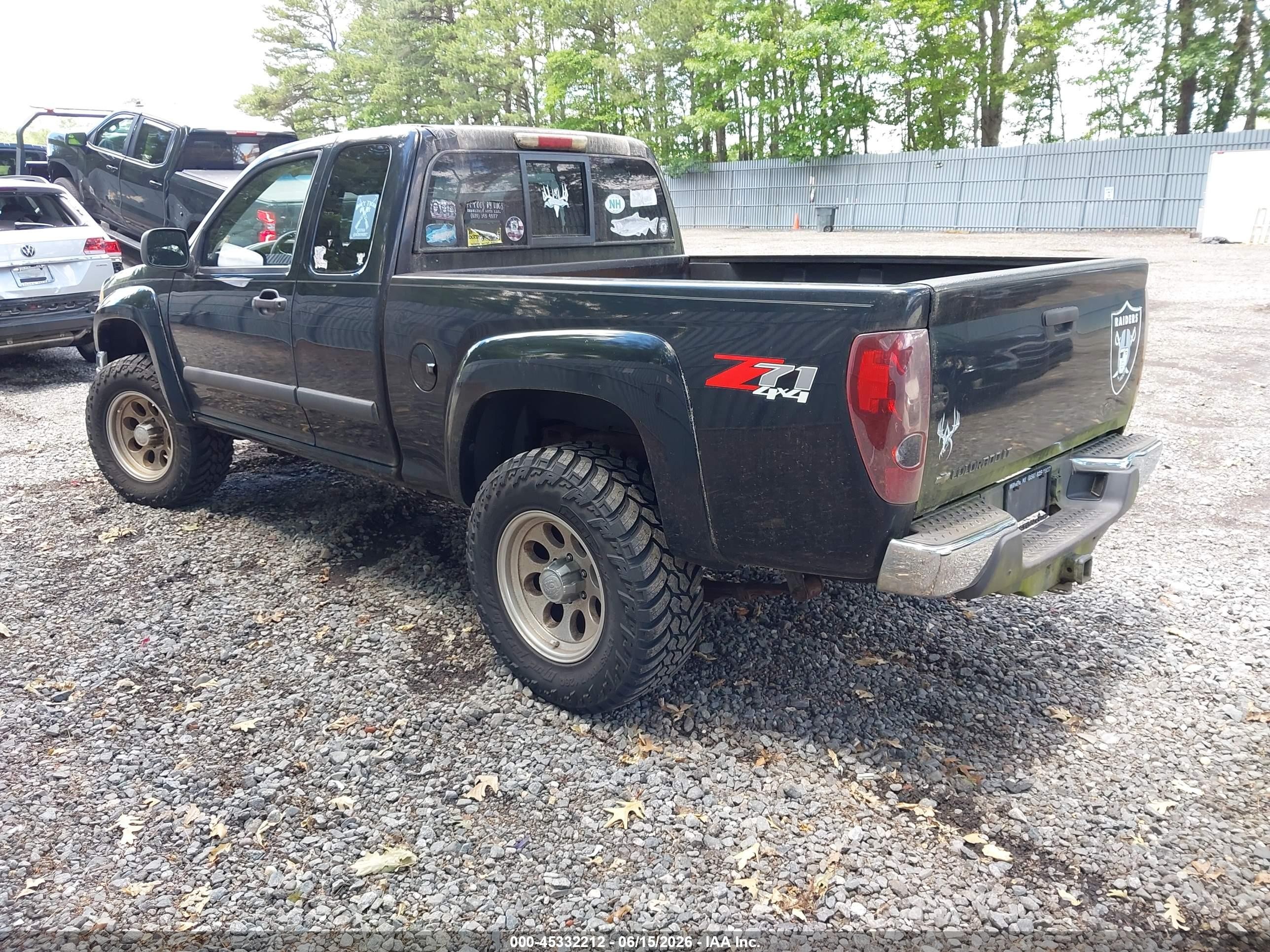 2008 Chevrolet Colorado Lt Black vin: 1GCDT49E088213218