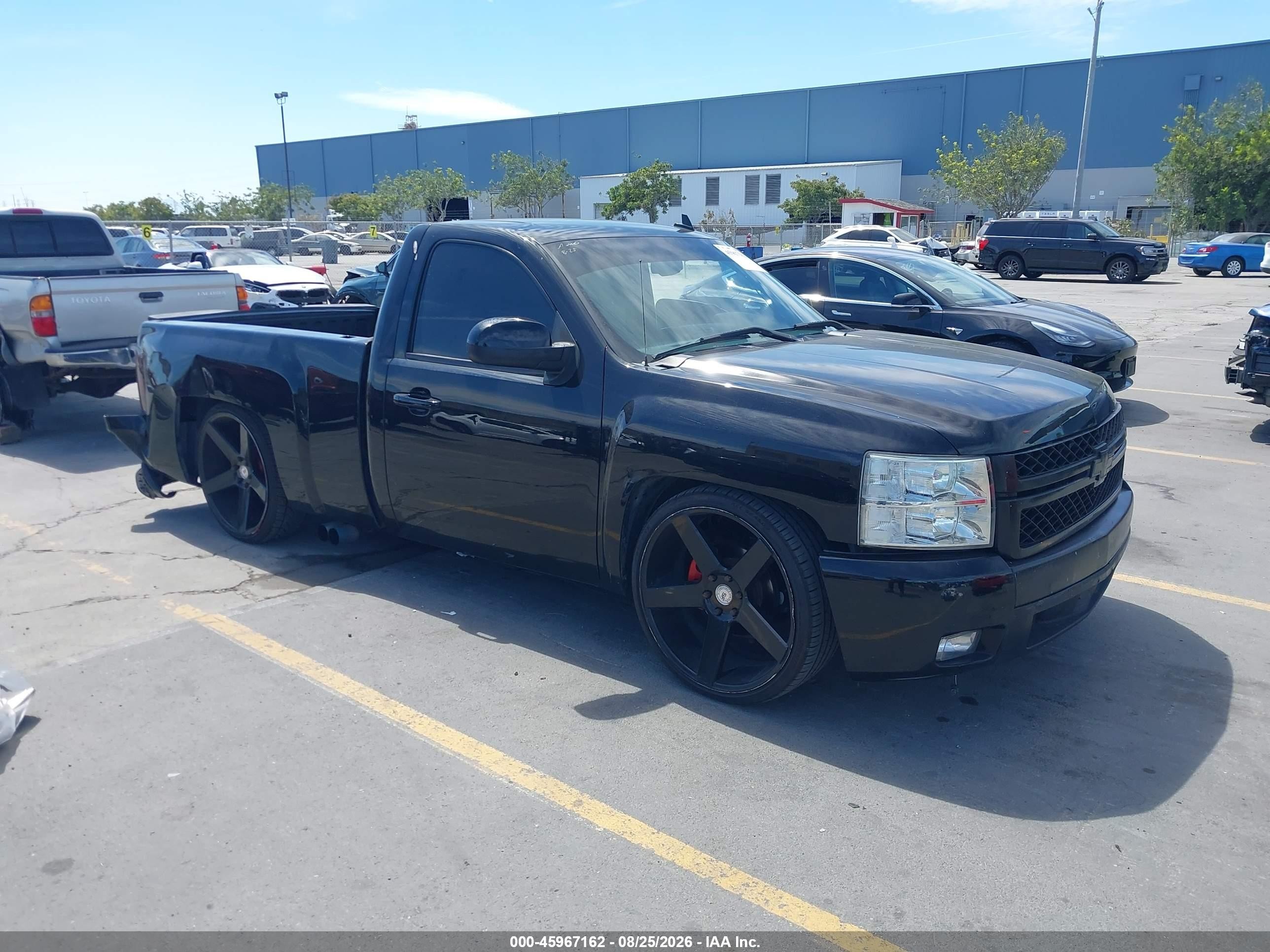 2007 Chevrolet Silverado 1500 Lt1 Black vin: 1GCEC14017Z502633