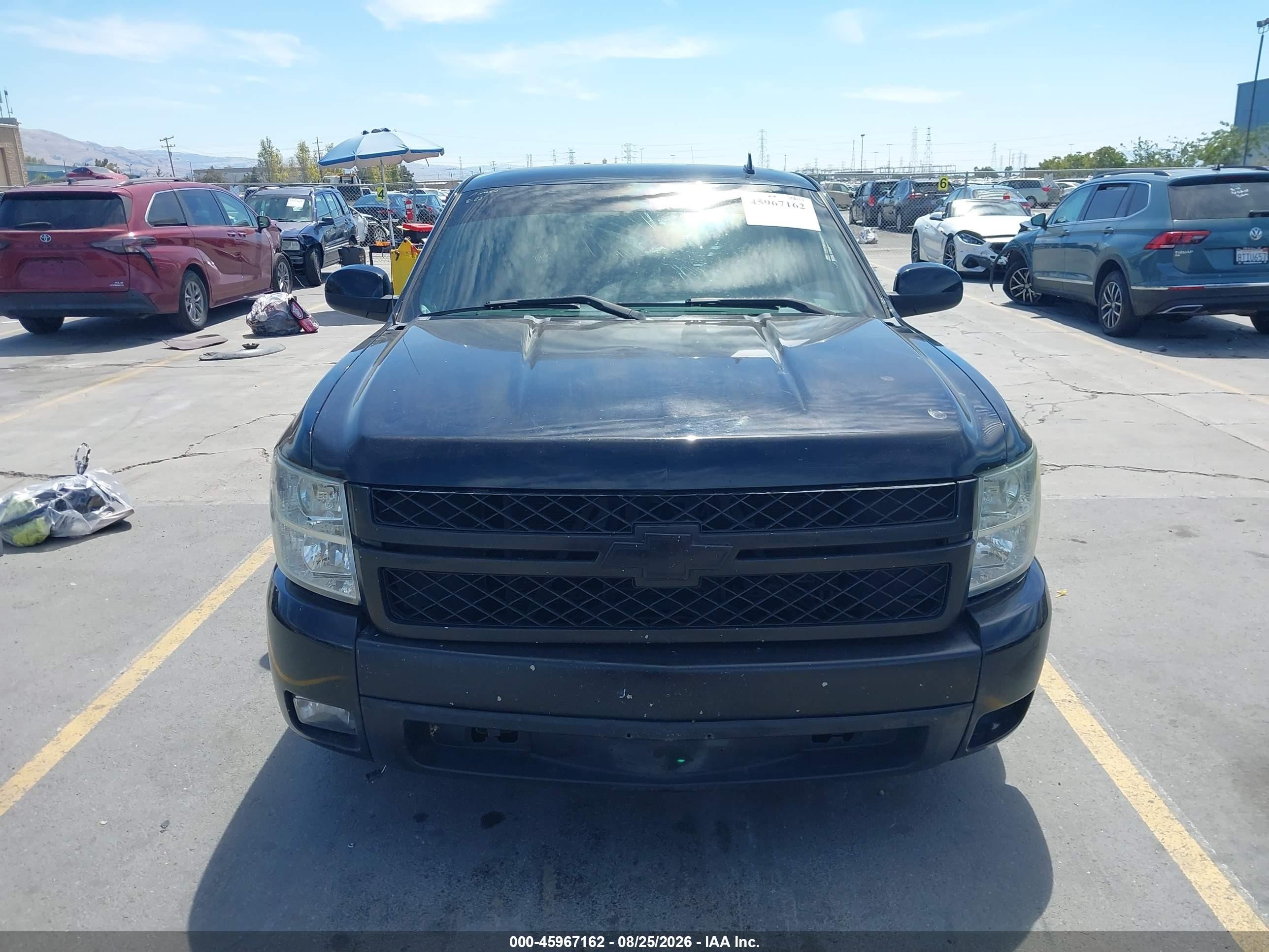 2007 Chevrolet Silverado 1500 Lt1 Черный vin: 1GCEC14017Z502633