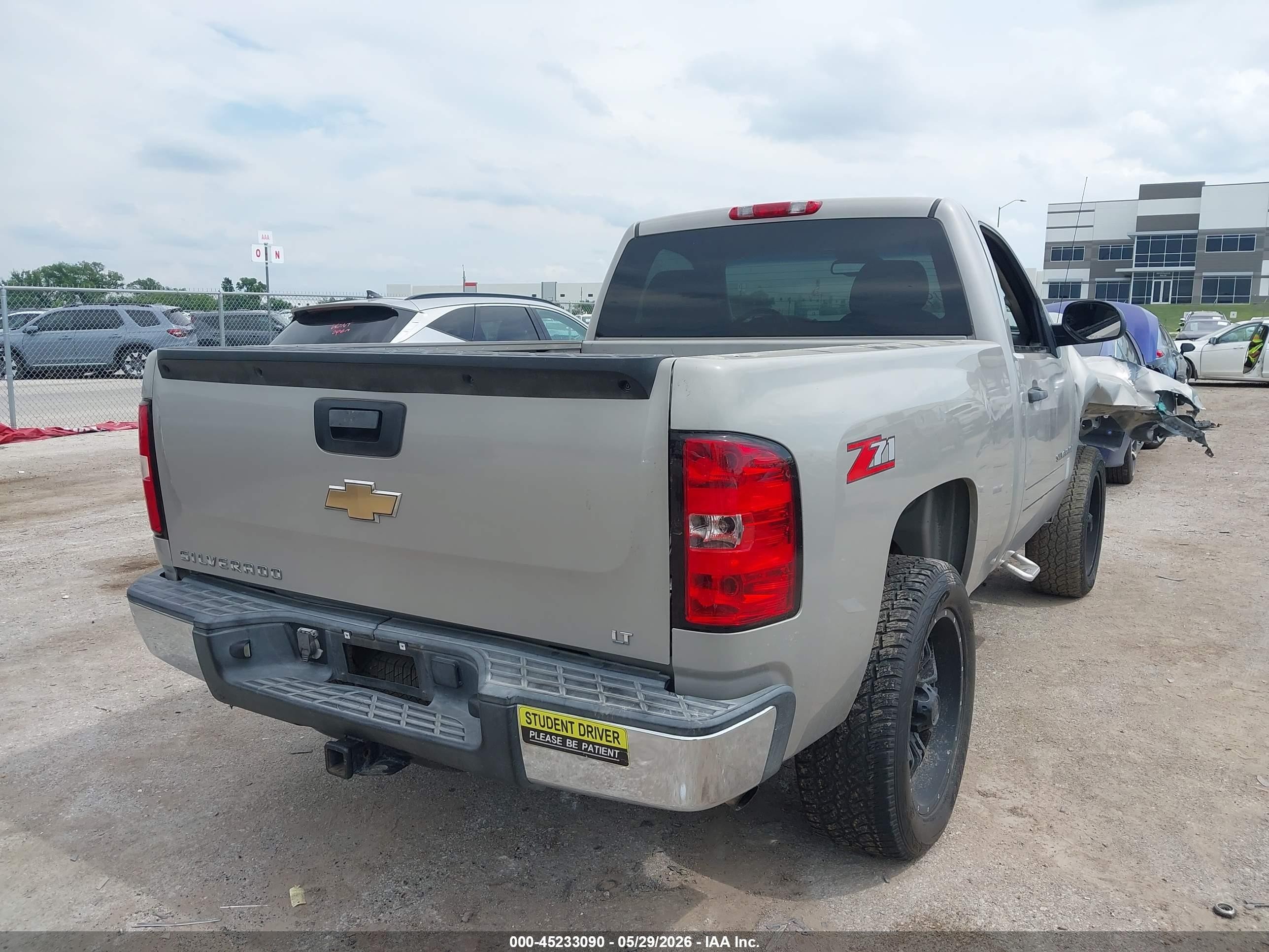 2007 Chevrolet Silverado 1500 Lt1 Gray vin: 1GCEC14057Z549213