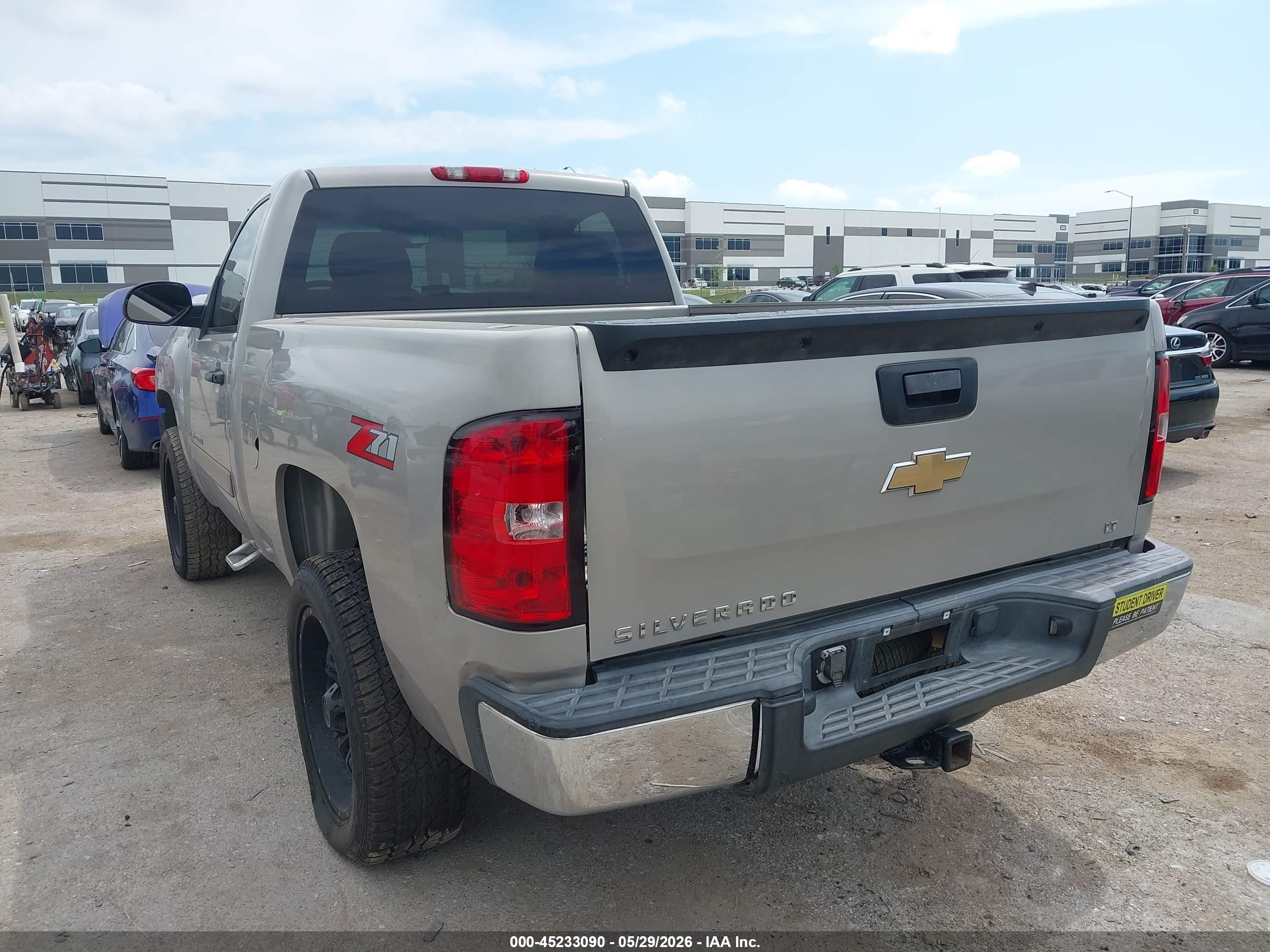 2007 Chevrolet Silverado 1500 Lt1 Gray vin: 1GCEC14057Z549213